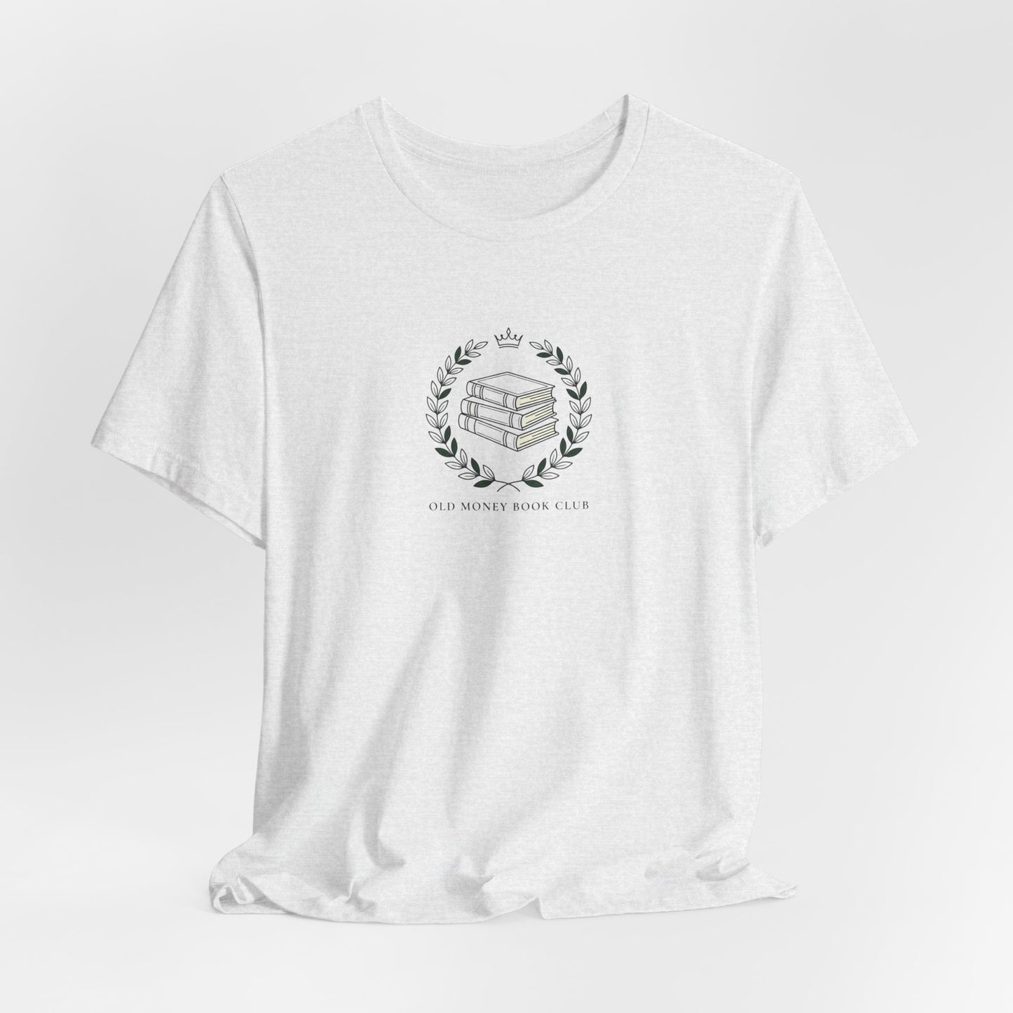 Old Money Book Club Tee | quiet luxury, minimalist serif