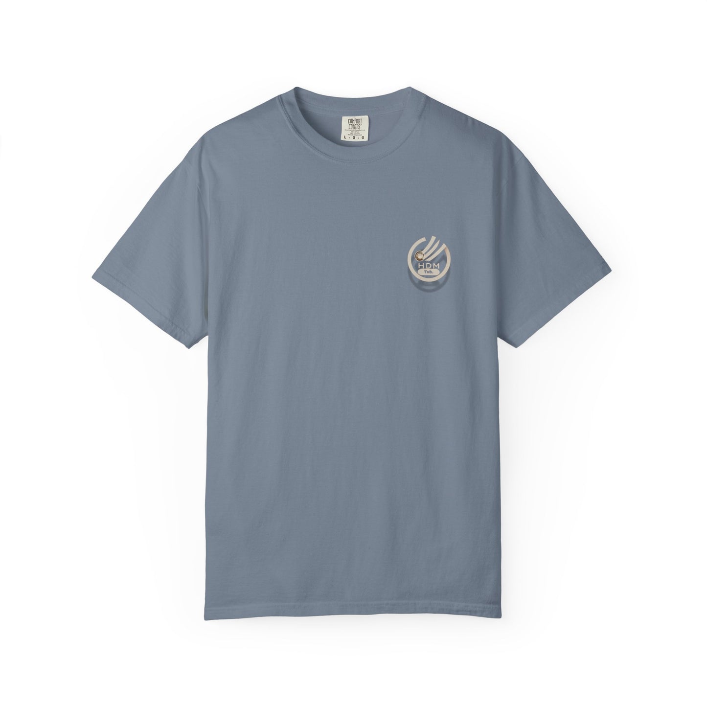 Minimalist 'OK' Hand Logo T-Shirt — Subtle Chest Pocket Graphic