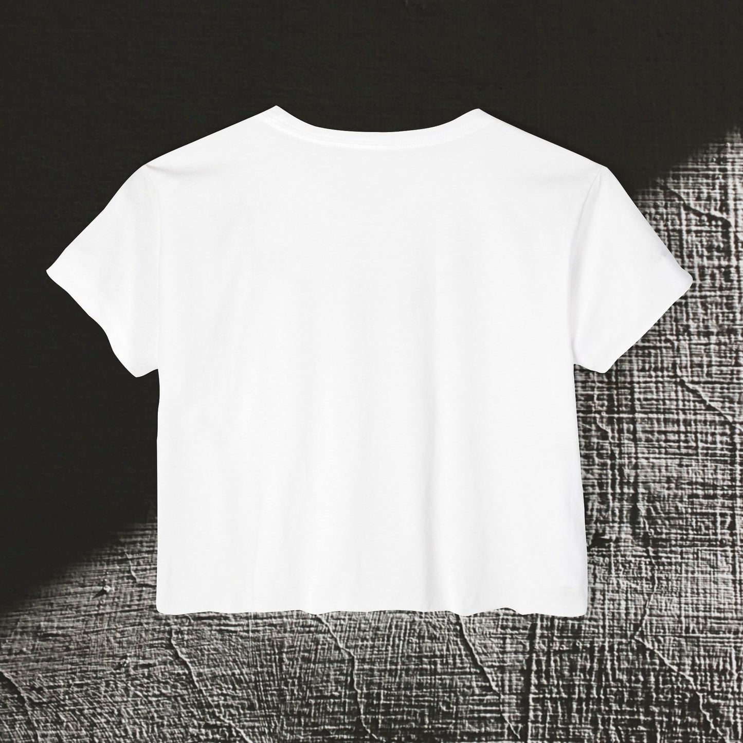 Boho Festival Crop Top, Women's Stylish Tee for Concerts & Parties, Summer Vibes, Casual Chic Top