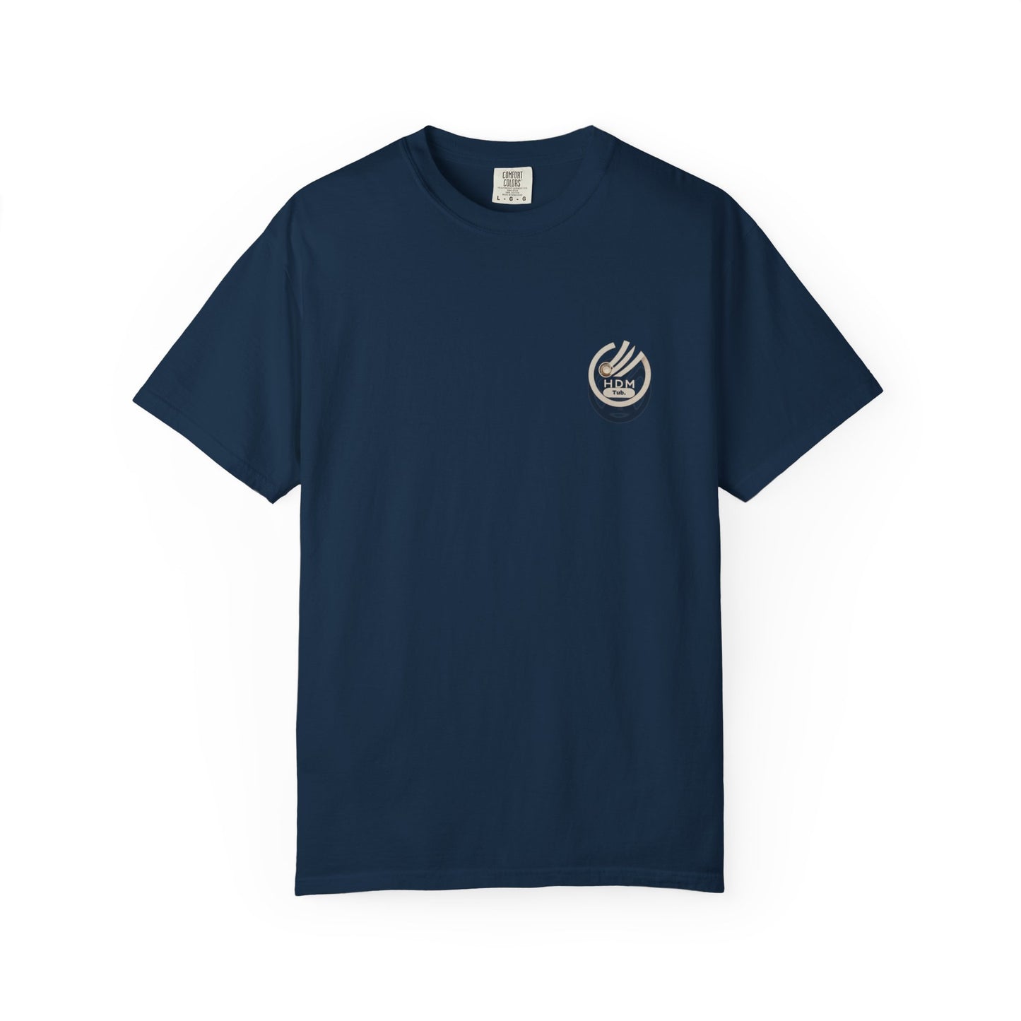 Minimalist 'OK' Hand Logo T-Shirt — Subtle Chest Pocket Graphic