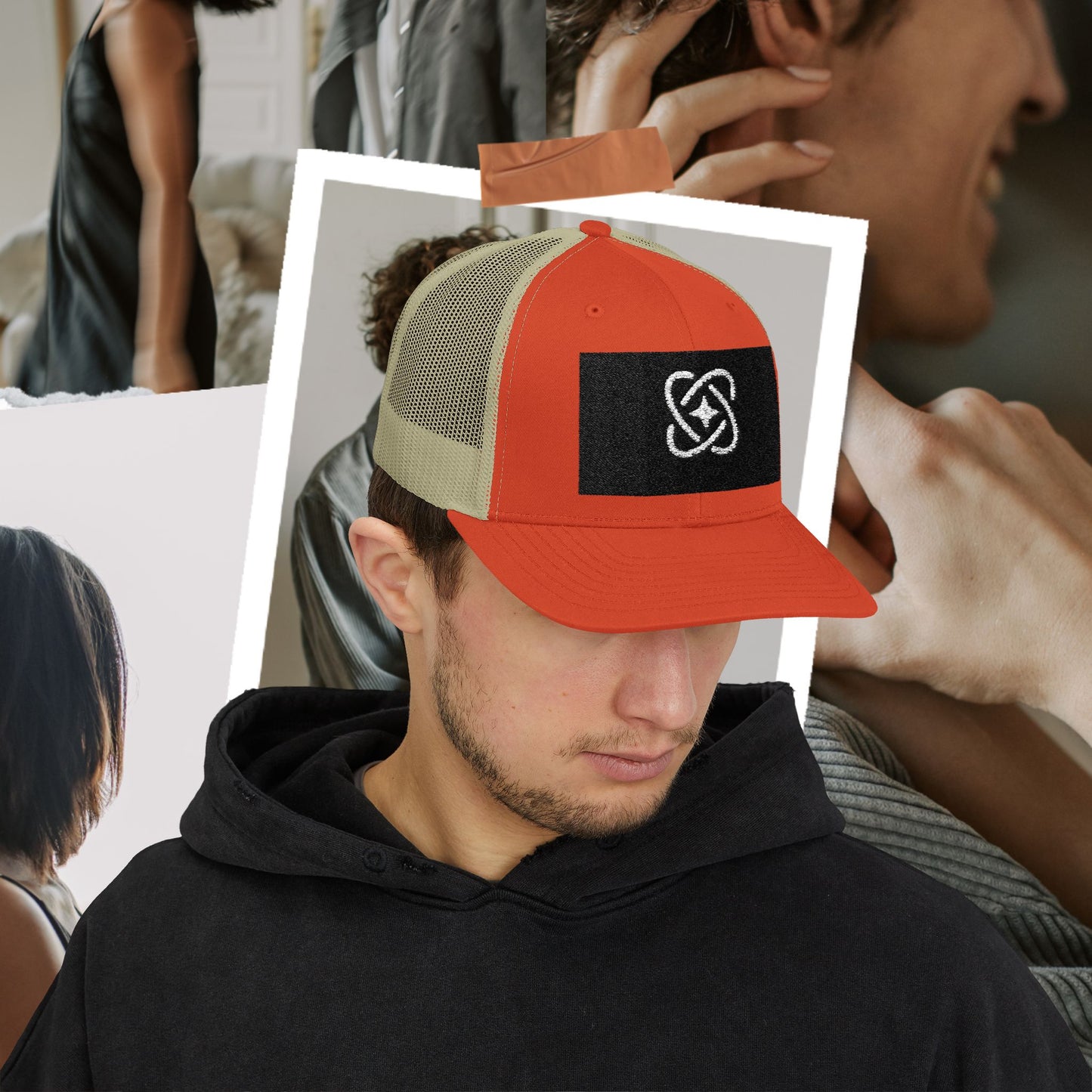 Vintage Snapback Trucker Cap, Retro HDMTub Hat, Hipster Baseball Cap, Cool Dad Cap, Distressed Truckers Cap, Unique Baseball Hat