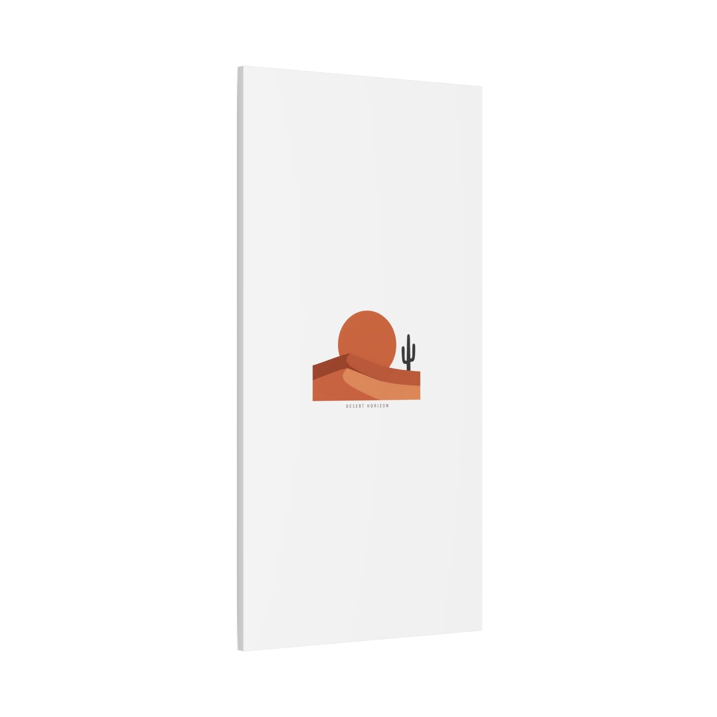 Desert Horizon Minimal Mesa Canvas | desert sunset, southwestern art print