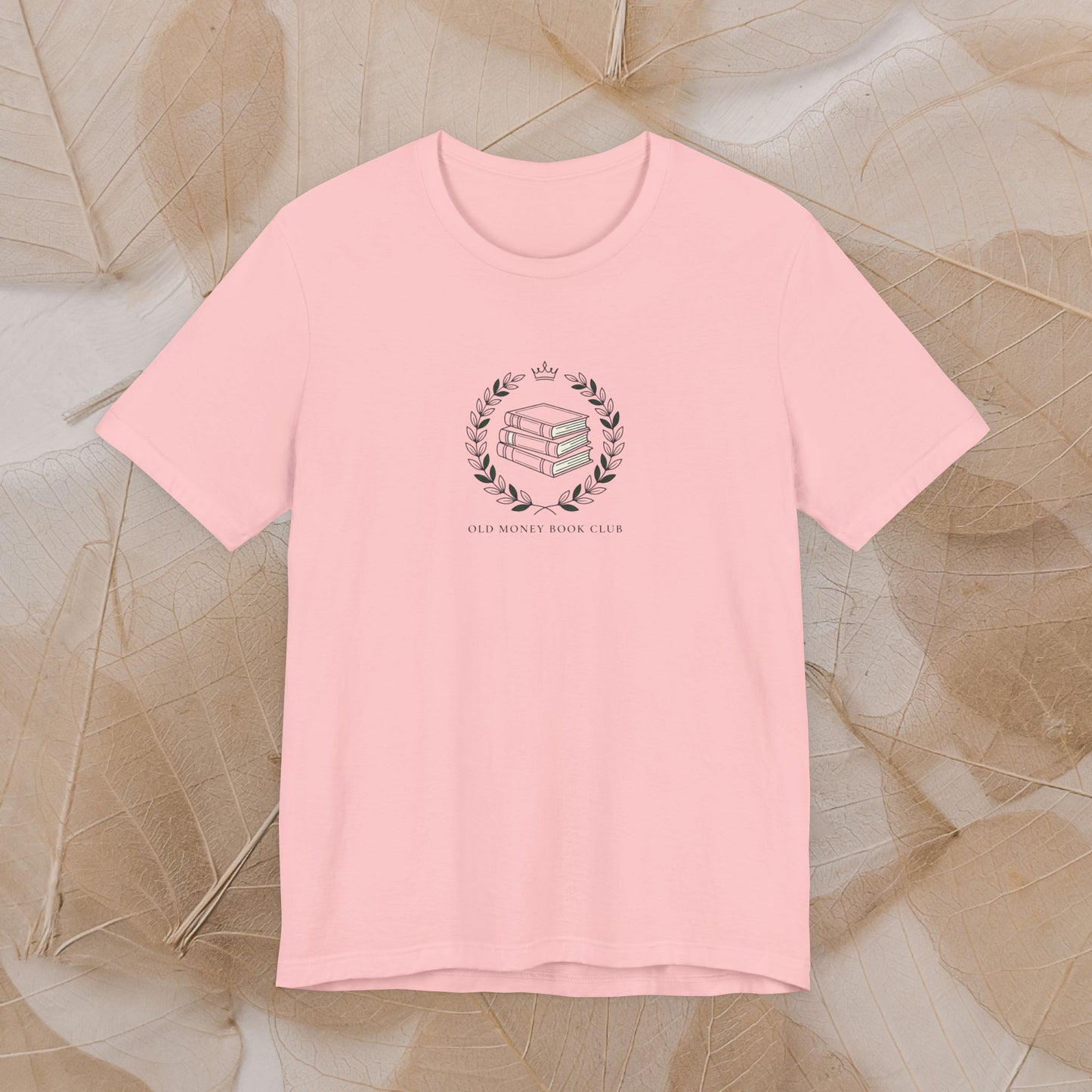 Old Money Book Club Tee | quiet luxury, minimalist serif