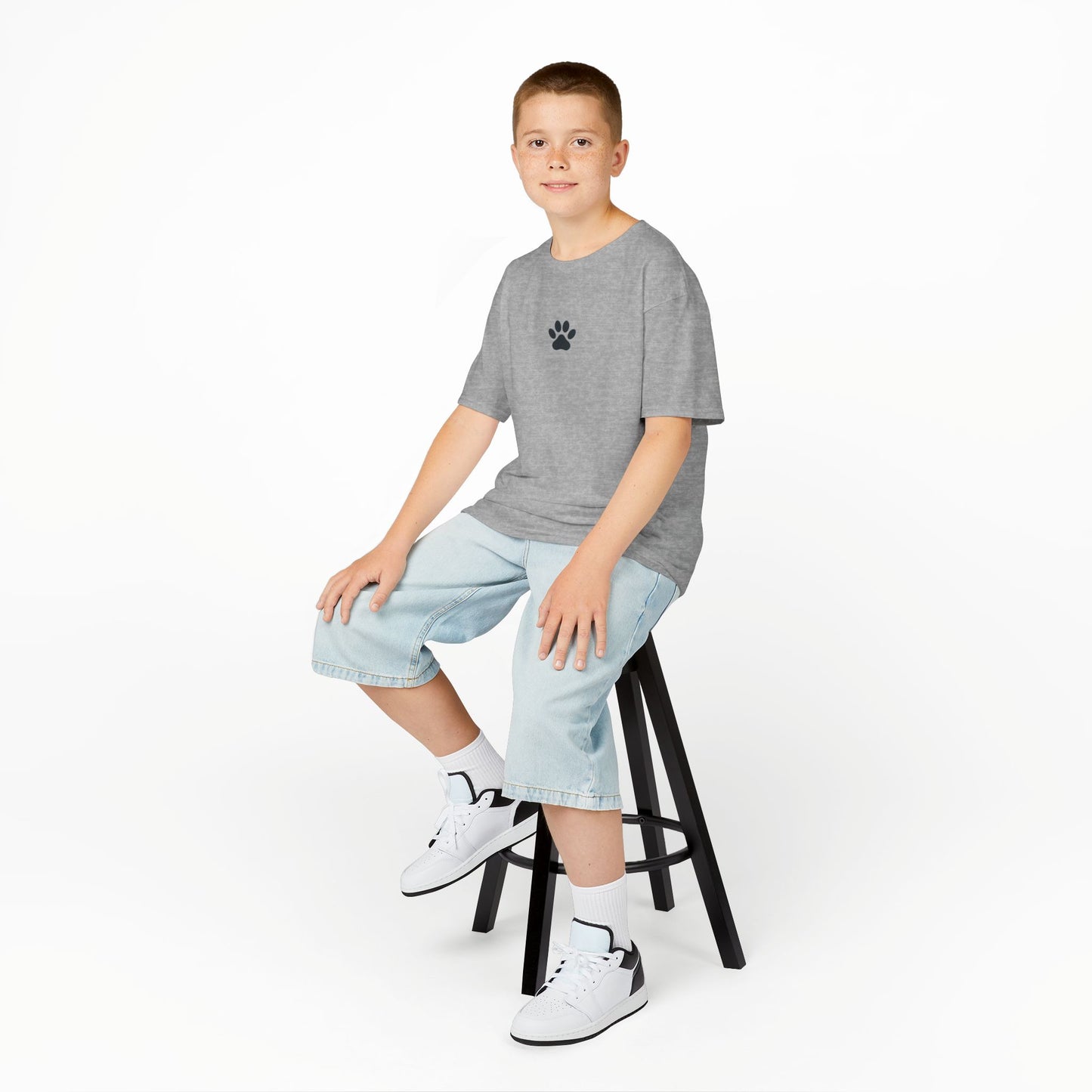 Dog lovers, Kids Heavy Cotton™ Tee, daily wear.