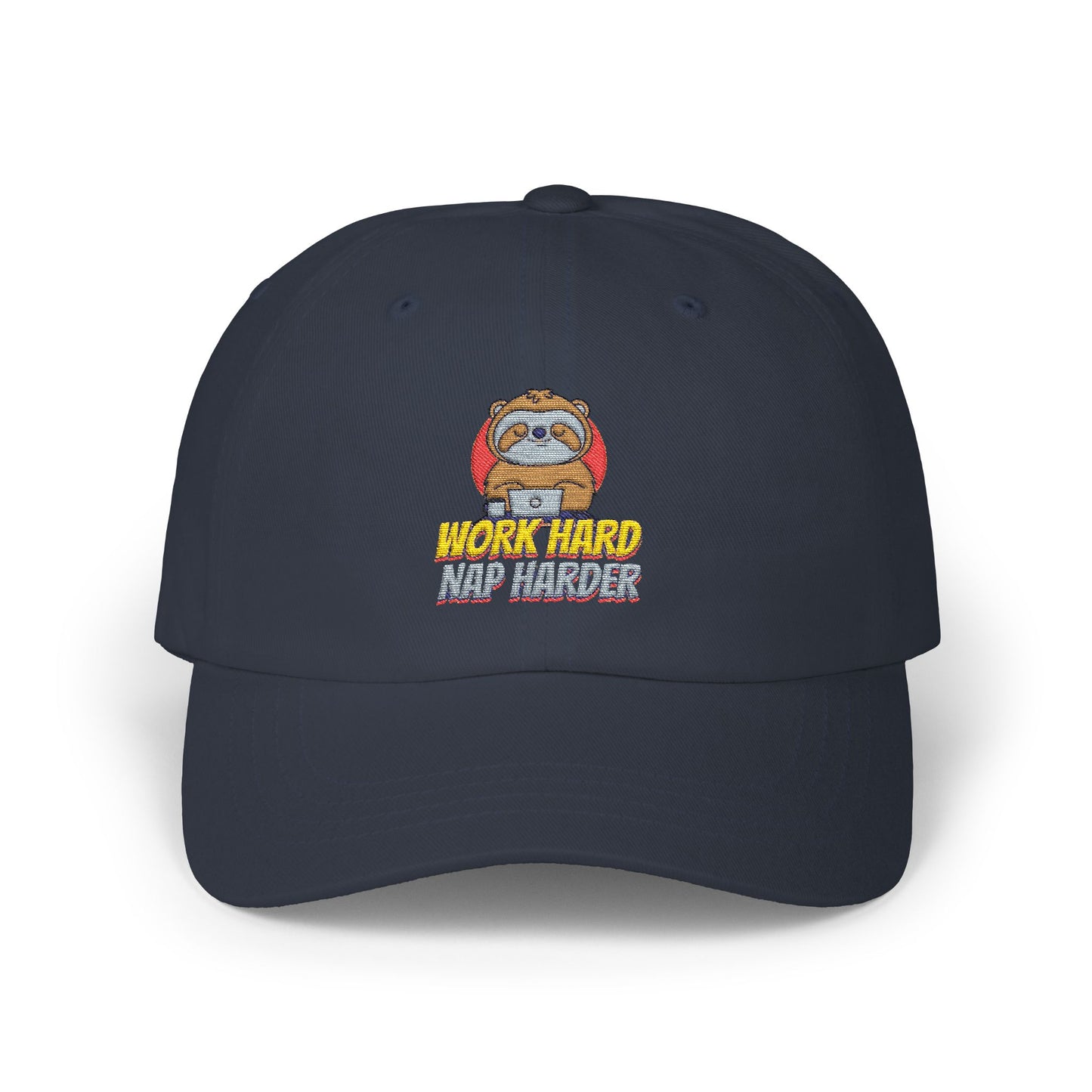 Dad Cap - Work Hard and Harder Design
