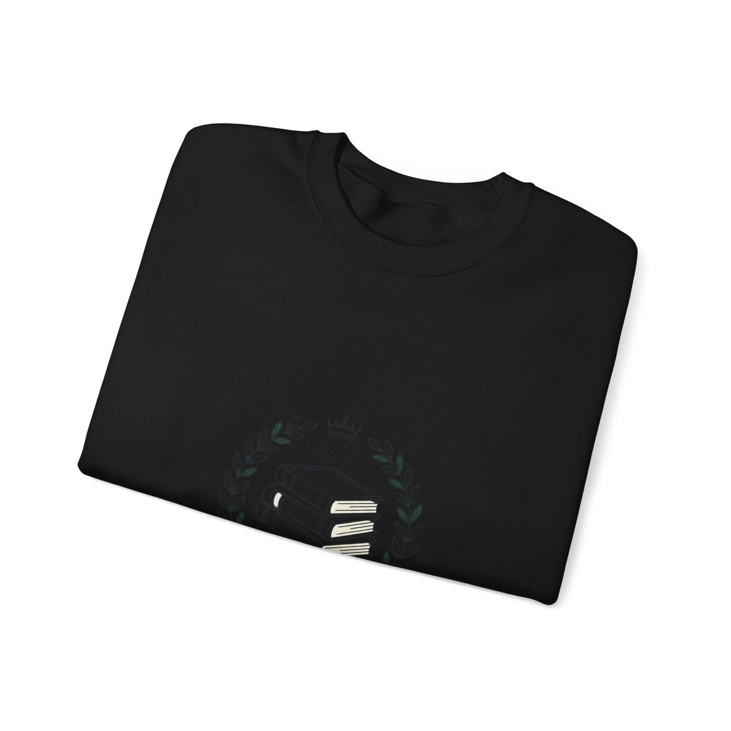 Old Money Book Club Sweatshirt | minimalist serif, monochrome, quiet luxury