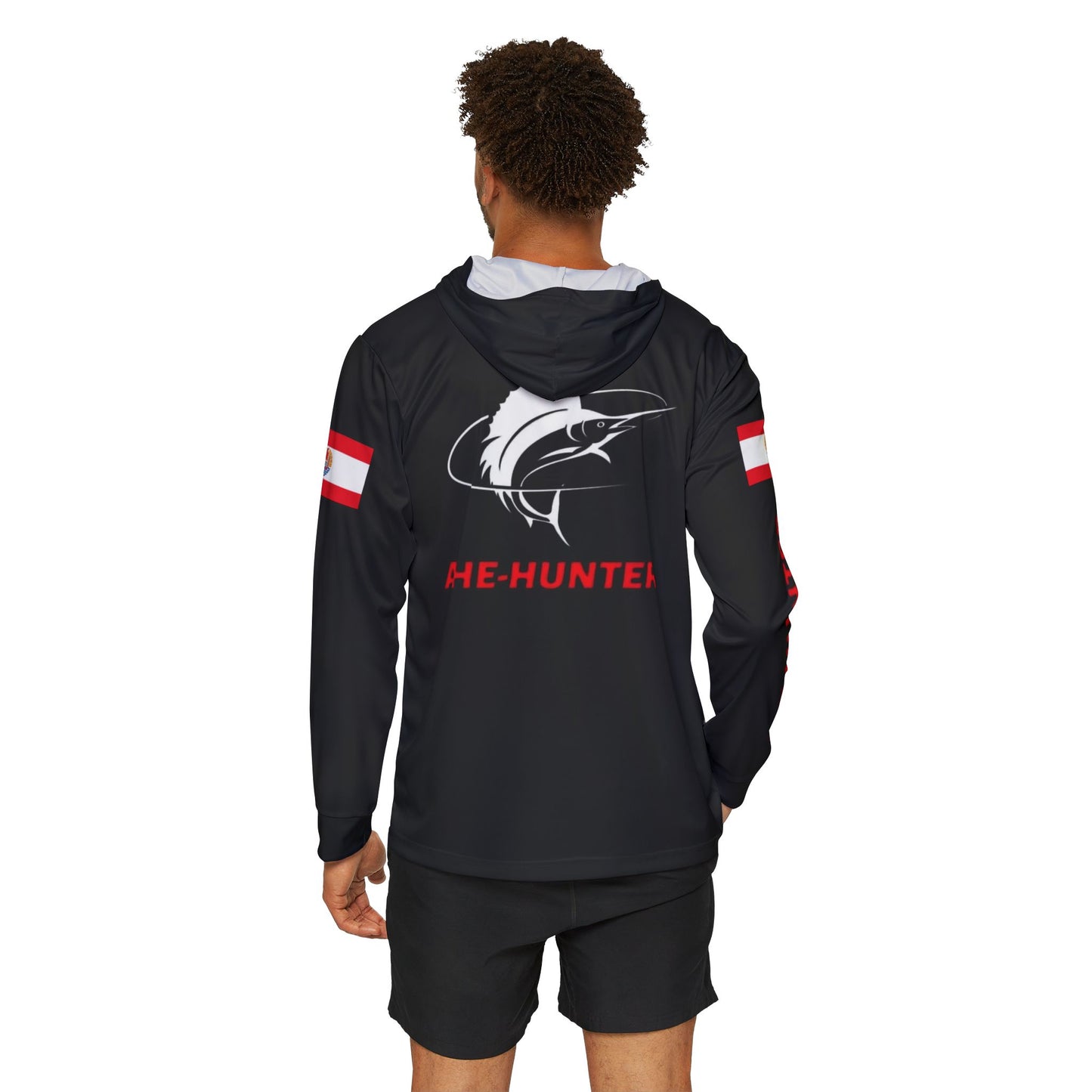 Sports Hoodie for Fishing Hunter, Men's Fishing Warmup Hoodie, Outdoor Sports Jacket, Hunting Apparel, Fisherman Gift