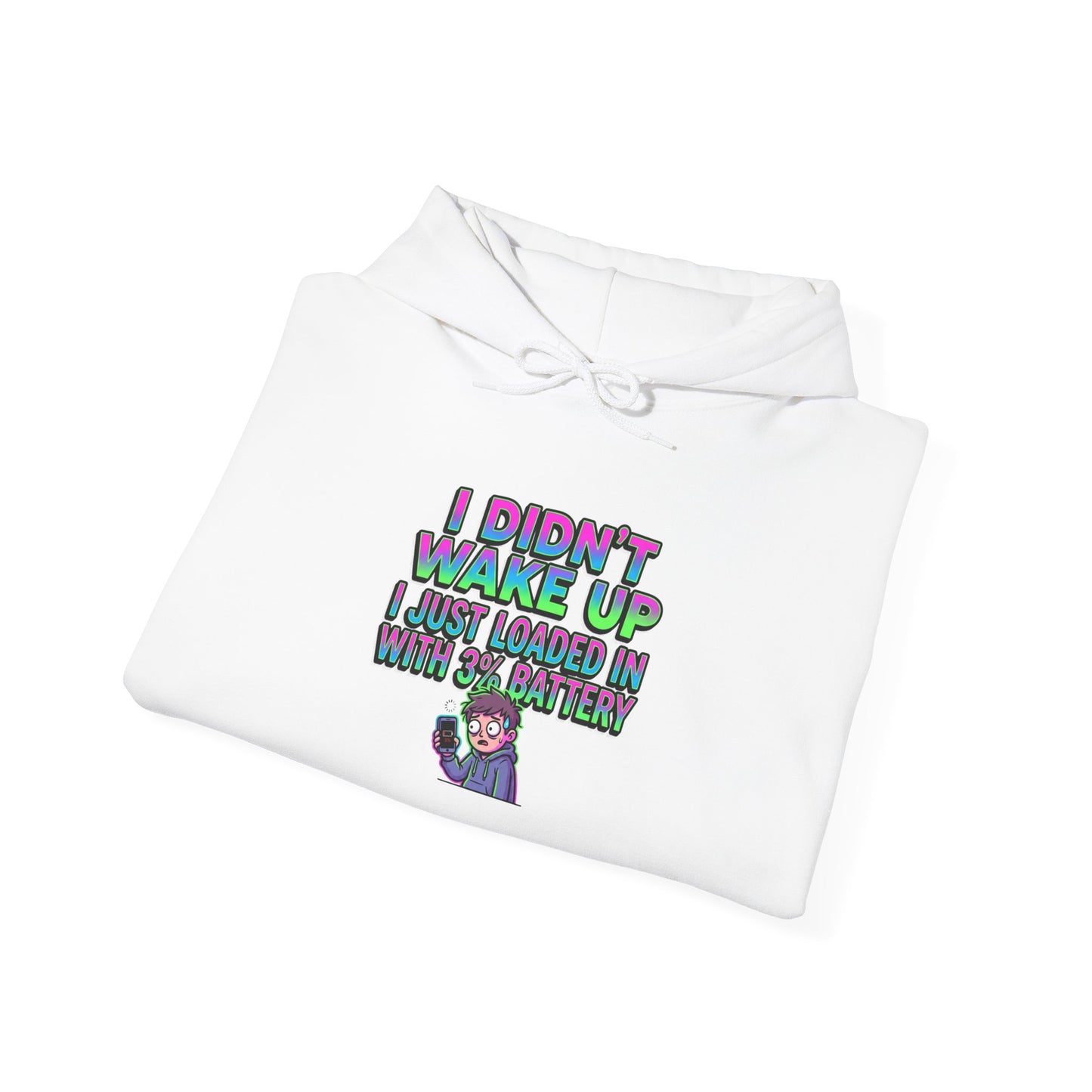 I Didn't Wake Up Hoodie | meme-core, cringe-core brainrot humor