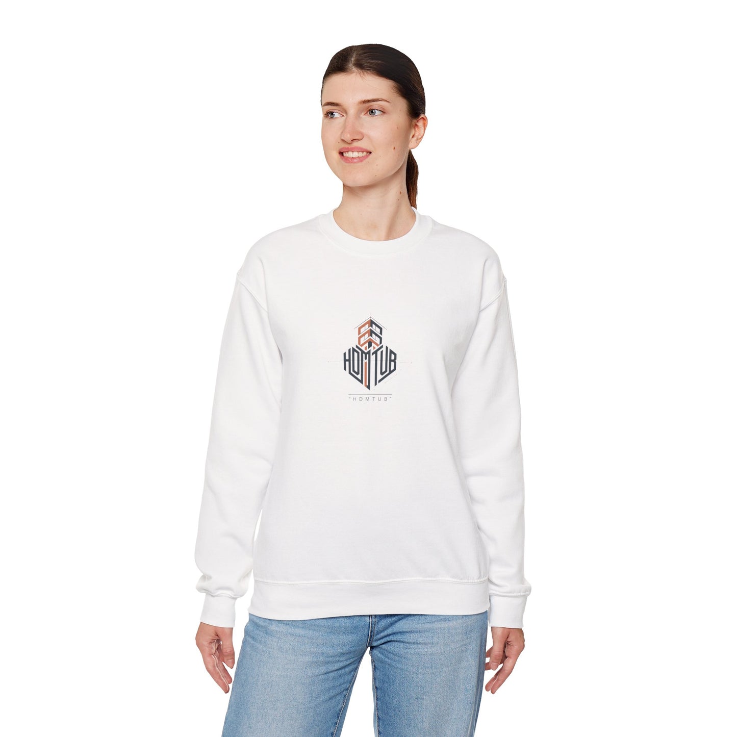 Autistic Pride Minimal Crest Sweatshirt | neurodiversity, autism acceptance
