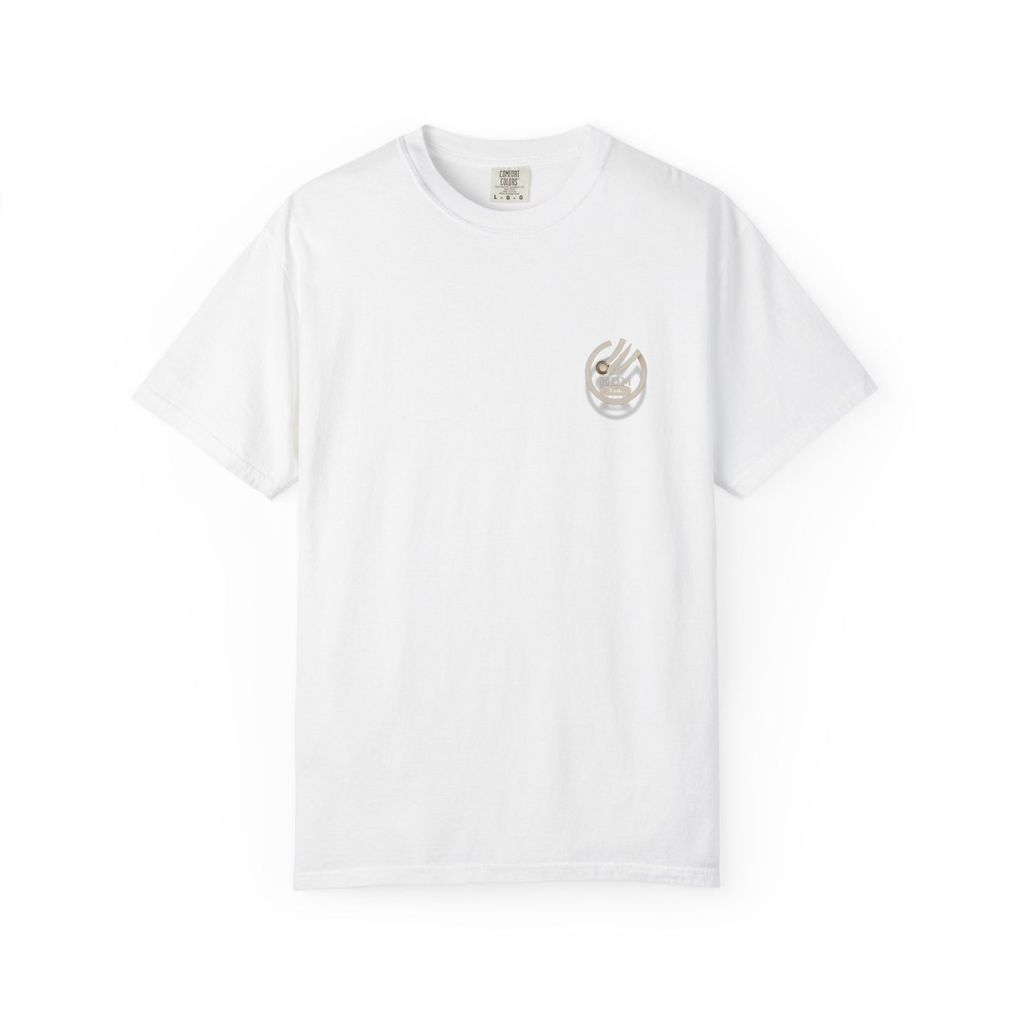 Minimalist 'OK' Hand Logo T-Shirt — Subtle Chest Pocket Graphic