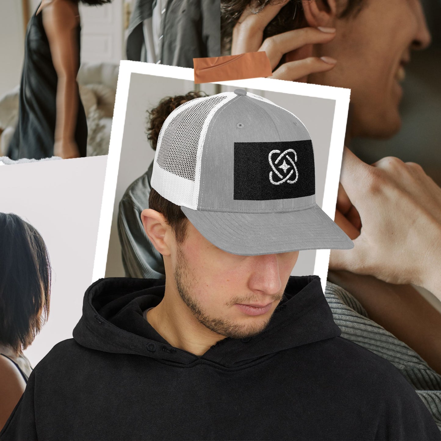 Vintage Snapback Trucker Cap, Retro HDMTub Hat, Hipster Baseball Cap, Cool Dad Cap, Distressed Truckers Cap, Unique Baseball Hat