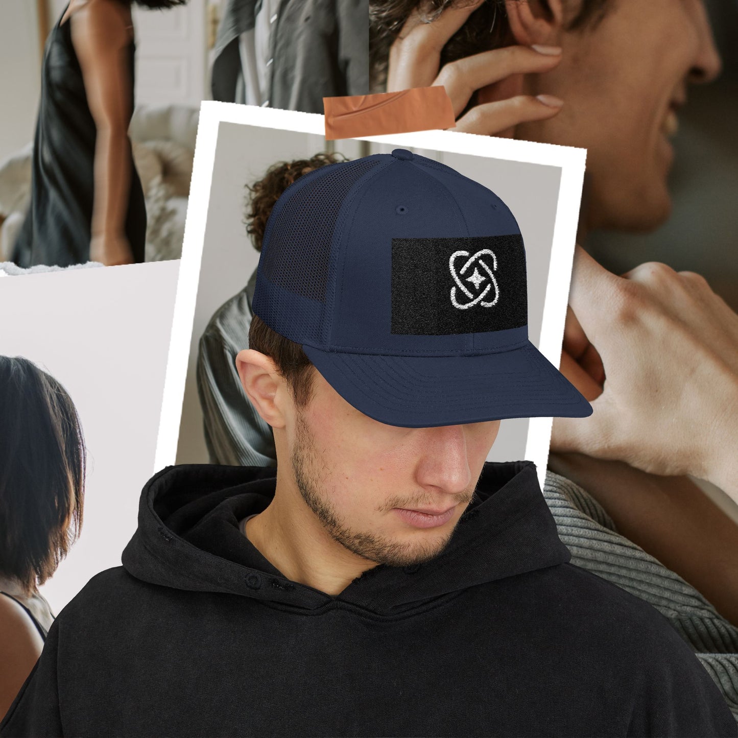 Vintage Snapback Trucker Cap, Retro HDMTub Hat, Hipster Baseball Cap, Cool Dad Cap, Distressed Truckers Cap, Unique Baseball Hat