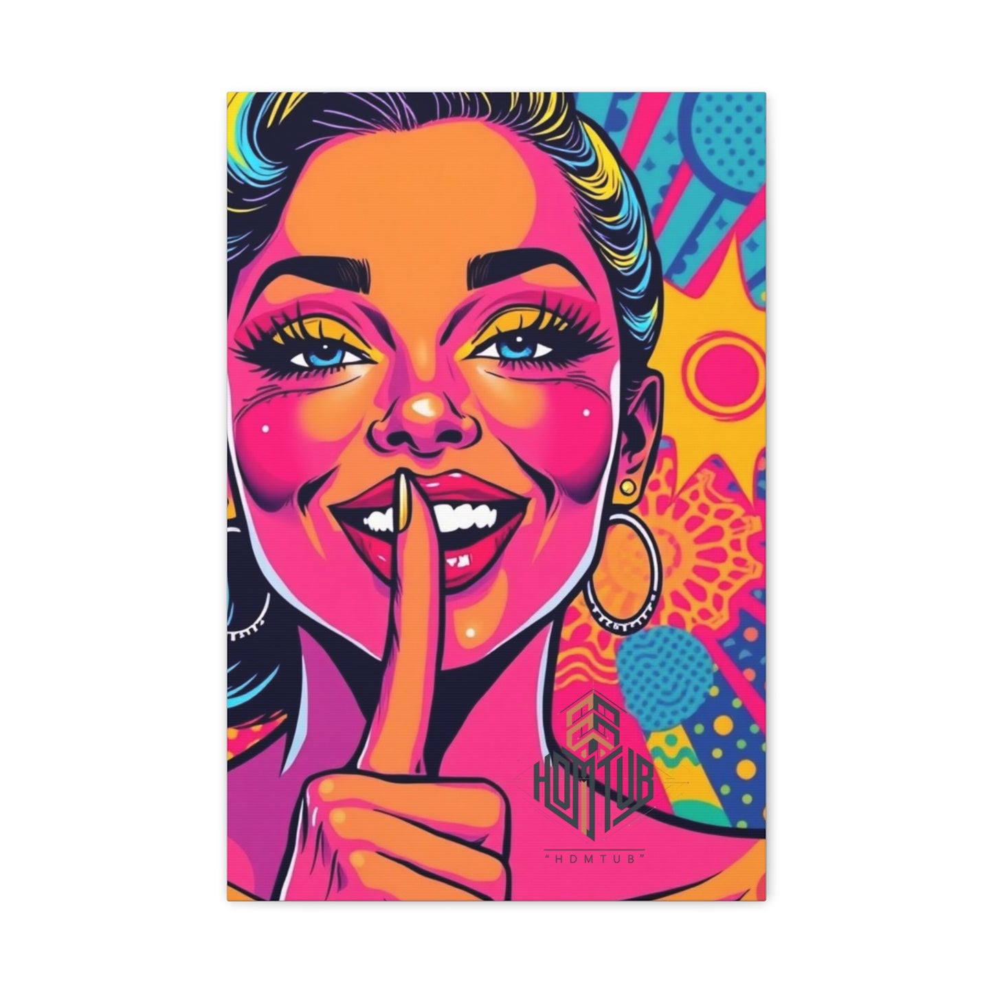 Neurodiversity Pride Canvas, Autism Acceptance, Autistic Pride Art