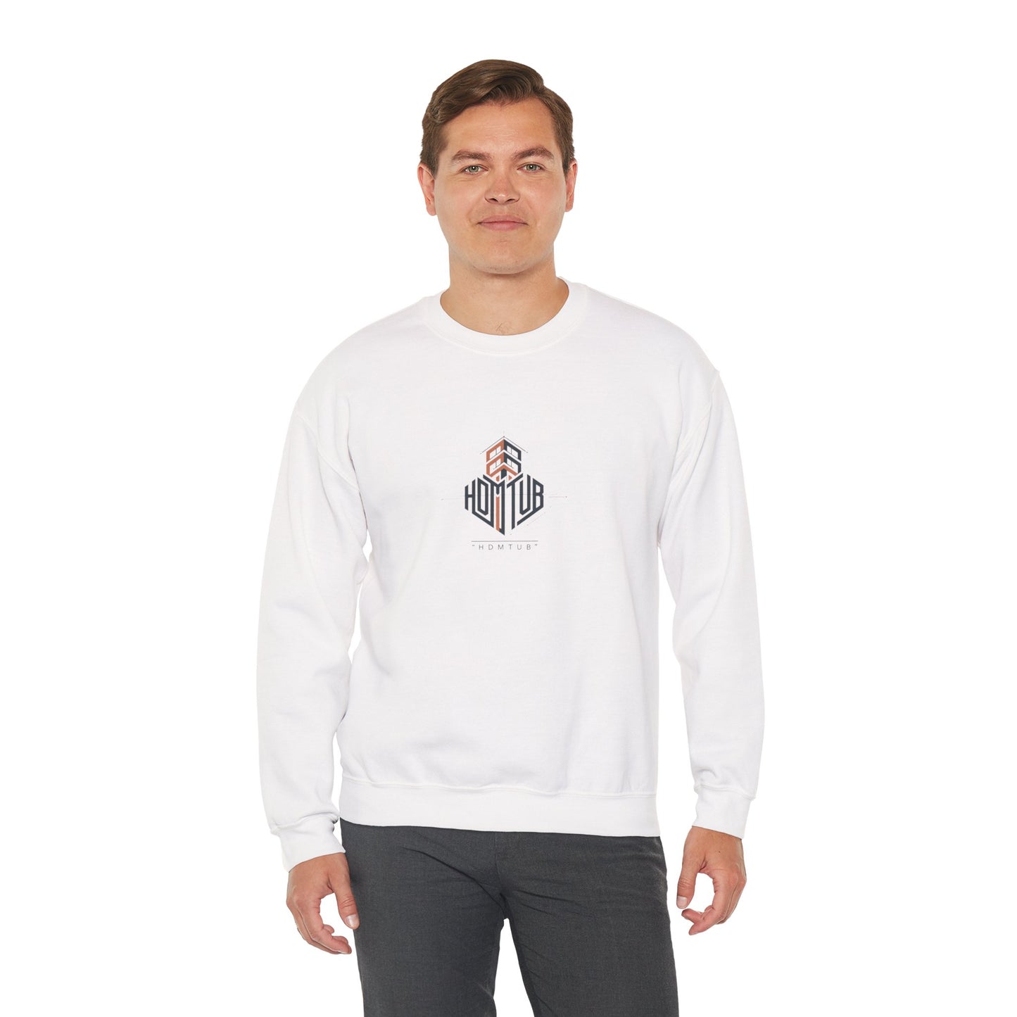Autistic Pride Minimal Crest Sweatshirt | neurodiversity, autism acceptance