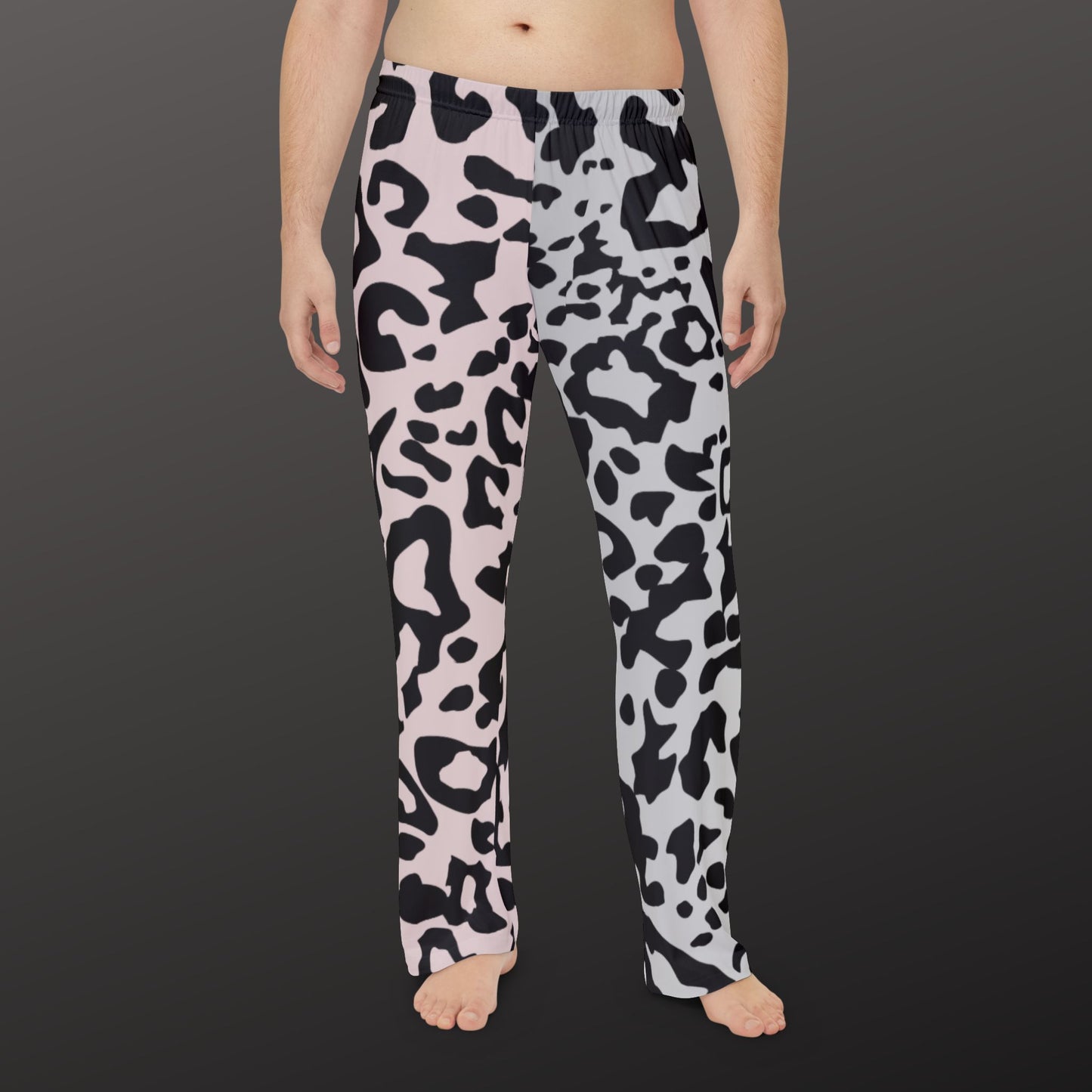 Cave Style Men's Pajama Pants, Mountain Print Nightwear, Outdoor Adventure Lounge Pants, Nature Lover Sleepwear, Wilderness Inspired PJs