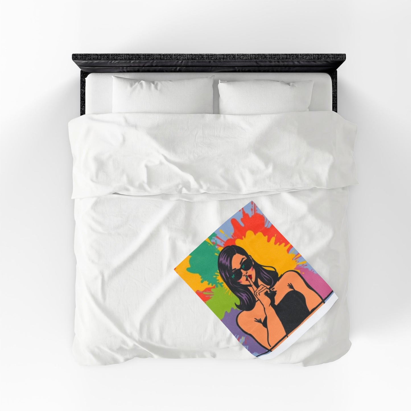 Autistic Pride Throw Blanket, Neurodiversity Acceptance, Sensory-Friendly Plush
