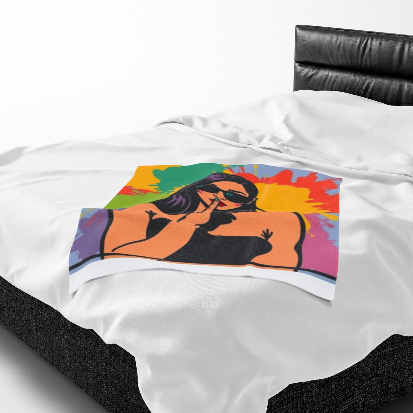 Autistic Pride Throw Blanket, Neurodiversity Acceptance, Sensory-Friendly Plush