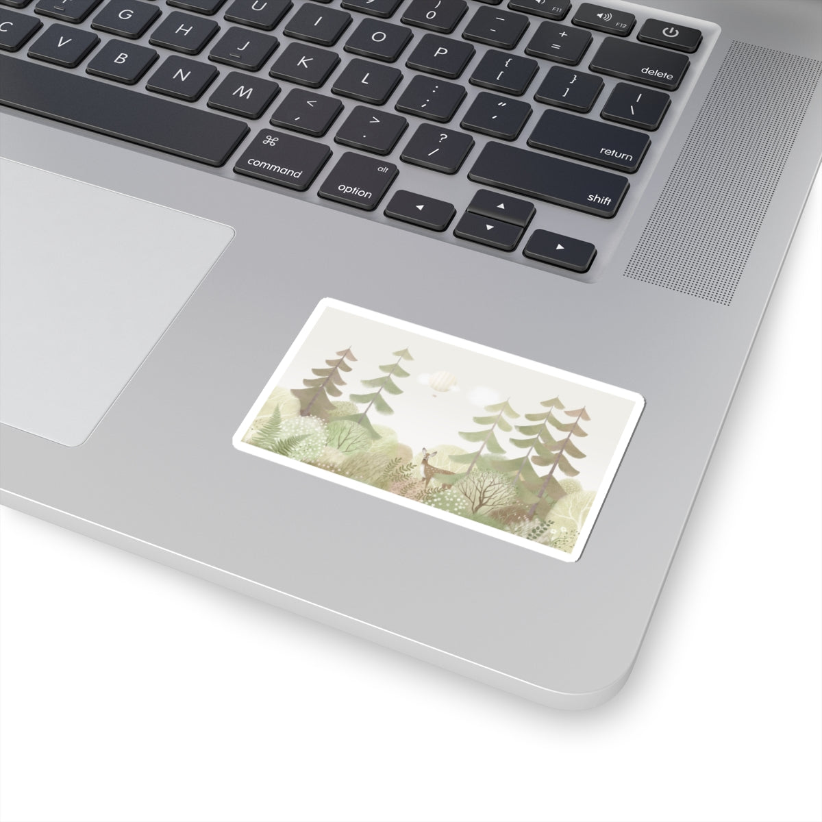 Desert Sunset Minimalist Mesa Sticker | Southwestern adobe-inspired decal