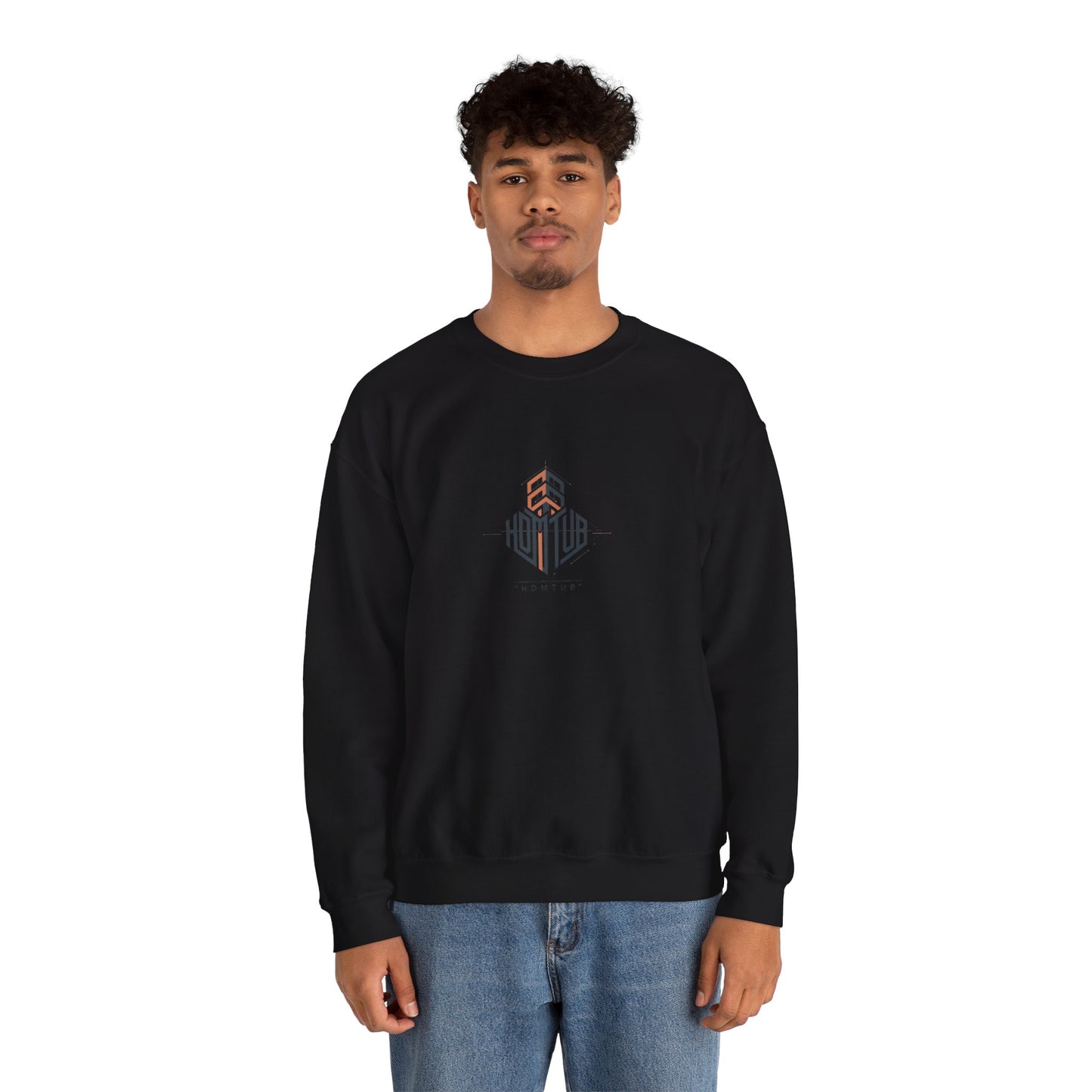 Autistic Pride Minimal Crest Sweatshirt | neurodiversity, autism acceptance