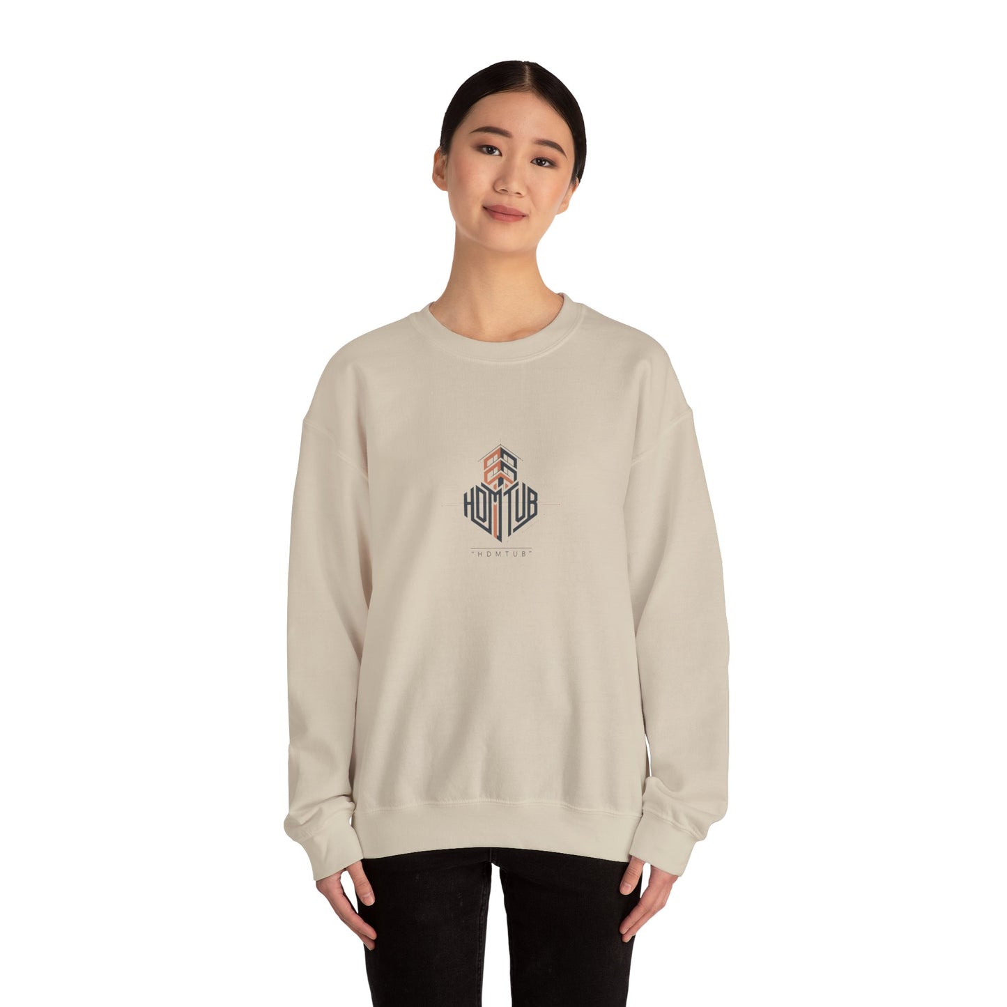 Autistic Pride Minimal Crest Sweatshirt | neurodiversity, autism acceptance