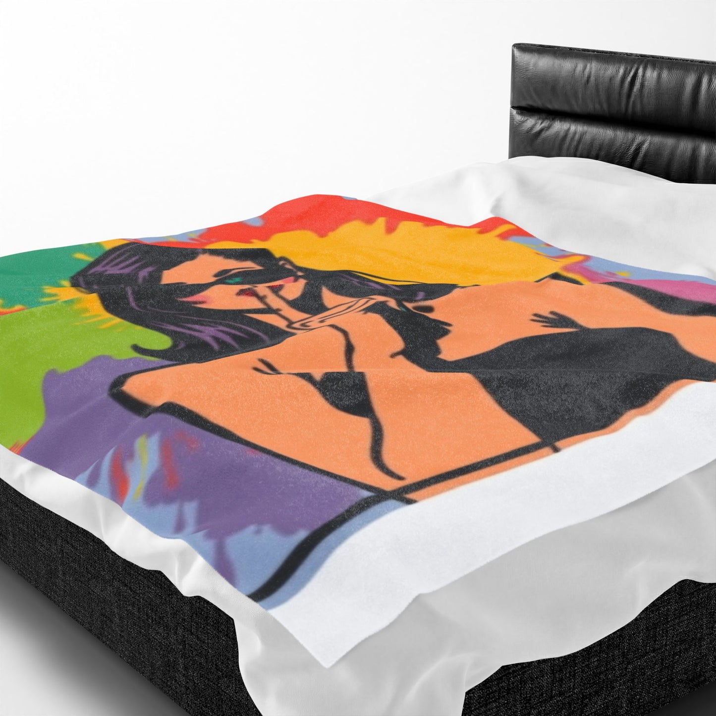 Autistic Pride Throw Blanket, Neurodiversity Acceptance, Sensory-Friendly Plush