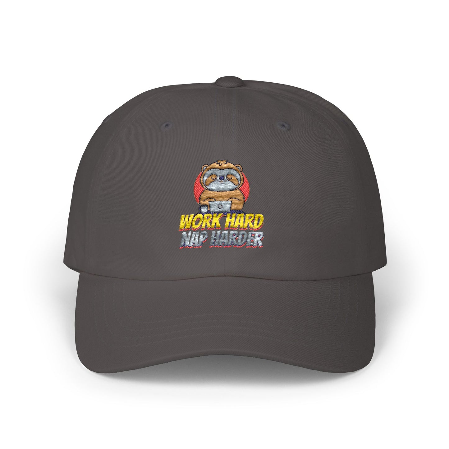 Dad Cap - Work Hard and Harder Design