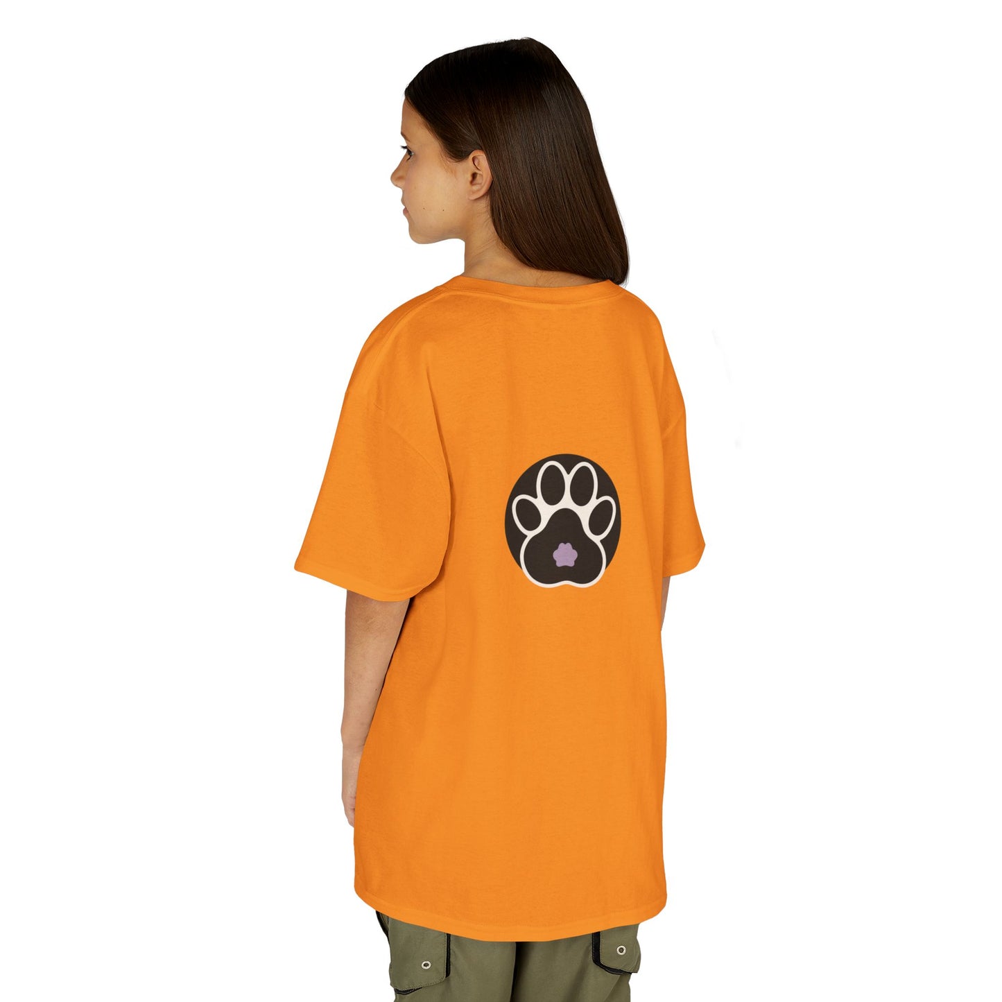 Dog lovers, Kids Heavy Cotton™ Tee, daily wear.