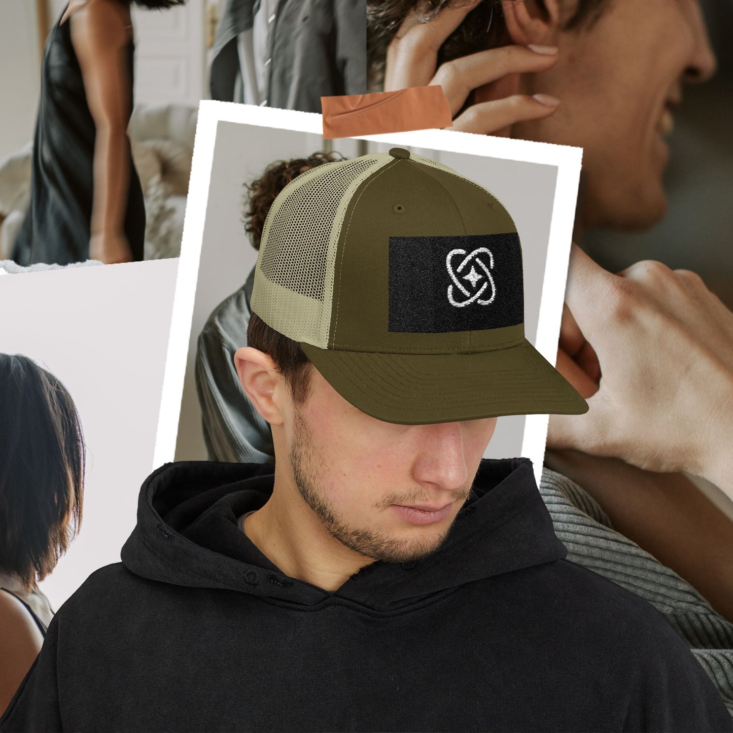 Vintage Snapback Trucker Cap, Retro HDMTub Hat, Hipster Baseball Cap, Cool Dad Cap, Distressed Truckers Cap, Unique Baseball Hat
