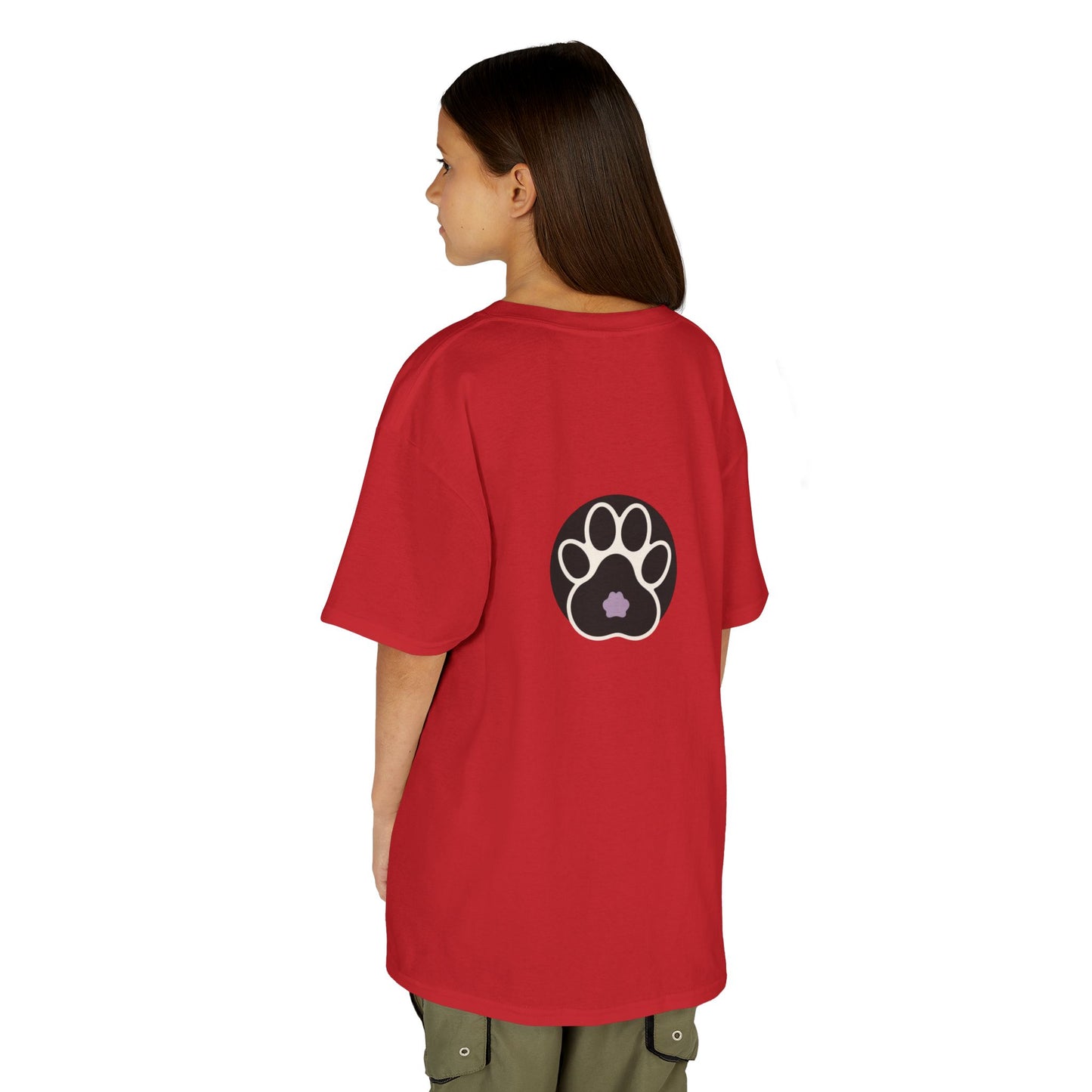 Dog lovers, Kids Heavy Cotton™ Tee, daily wear.