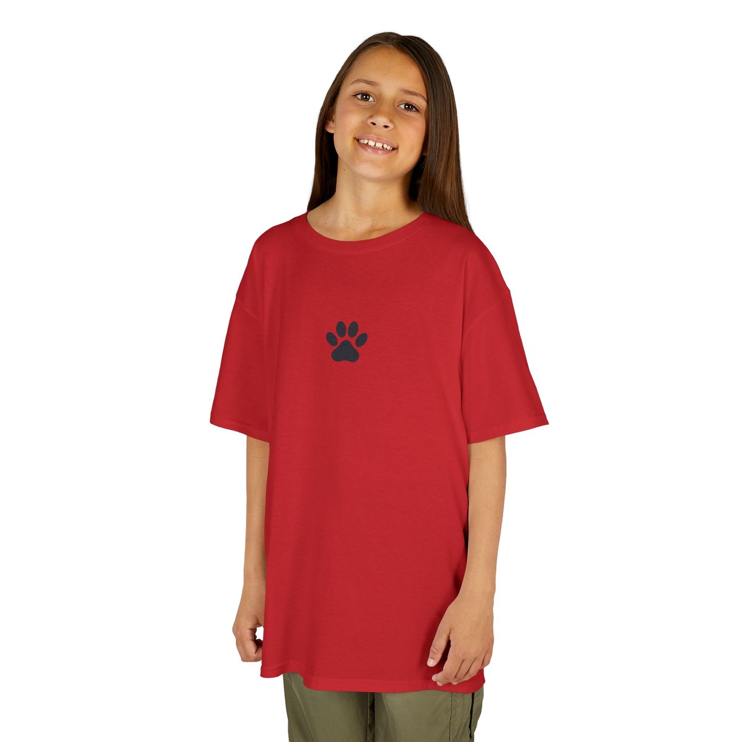Dog lovers, Kids Heavy Cotton™ Tee, daily wear.