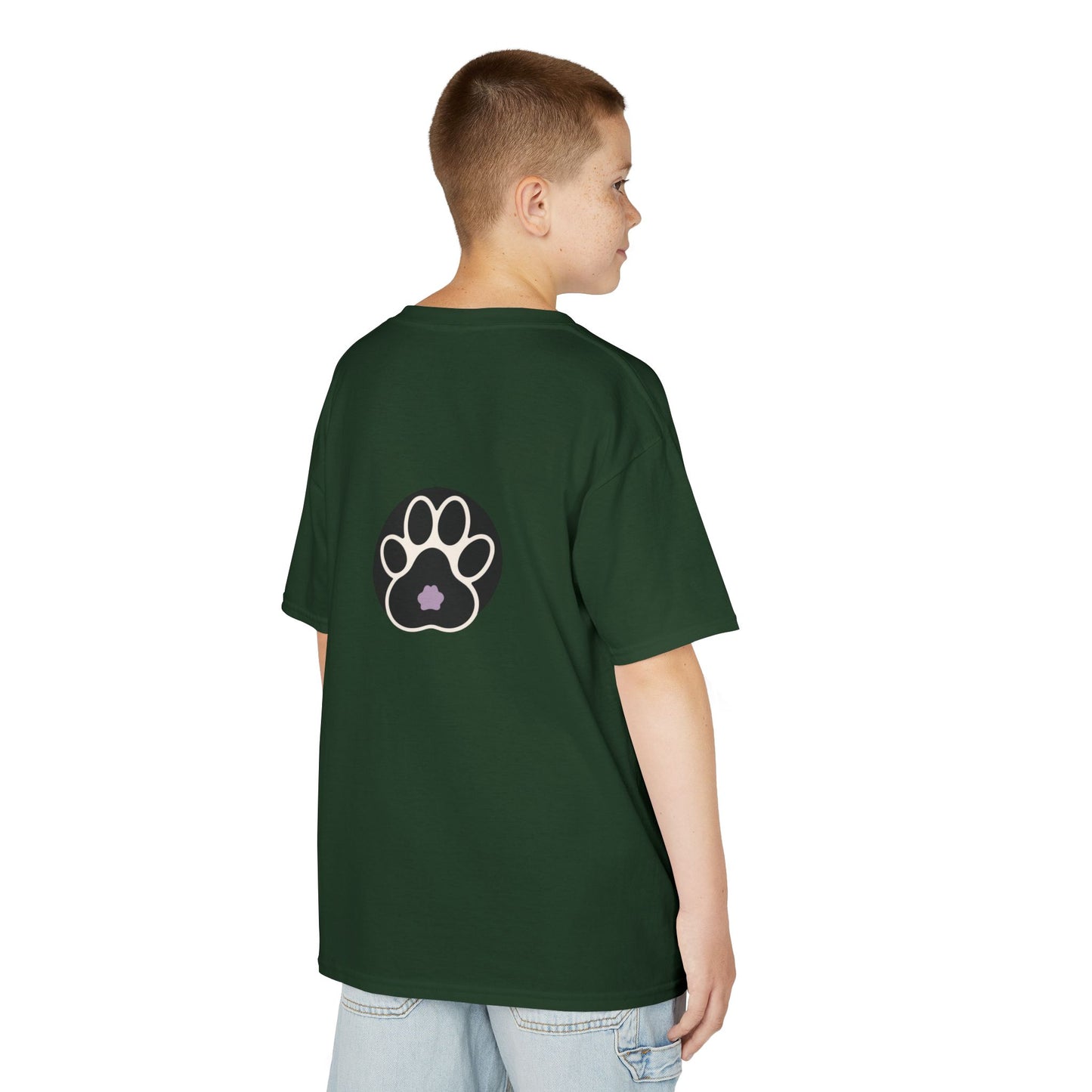 Dog lovers, Kids Heavy Cotton™ Tee, daily wear.