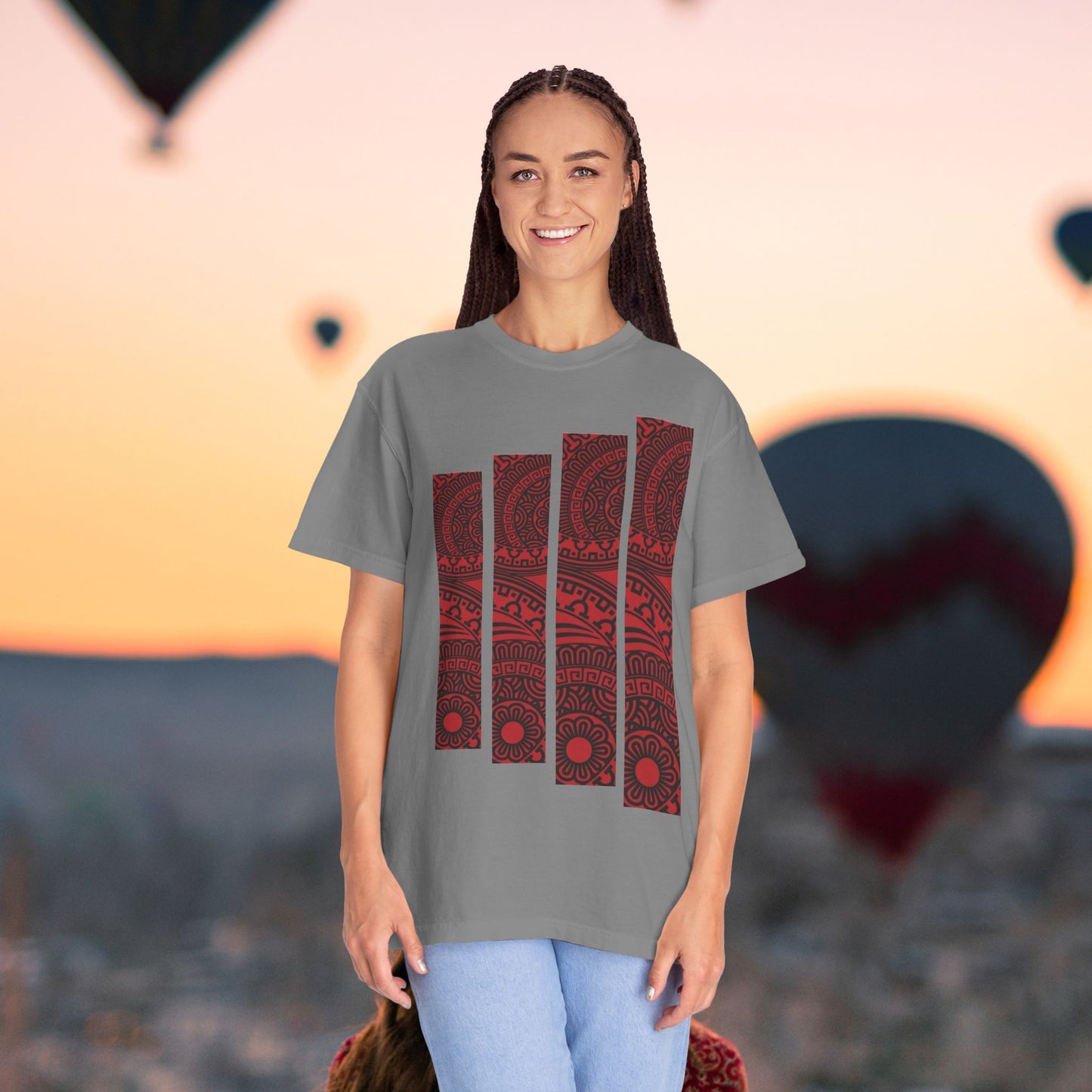Mandala Geometric T-shirt, Unisex Tee, Boho Shirt, Hippie Clothing, Festival Wear, Sacred Geometry Top