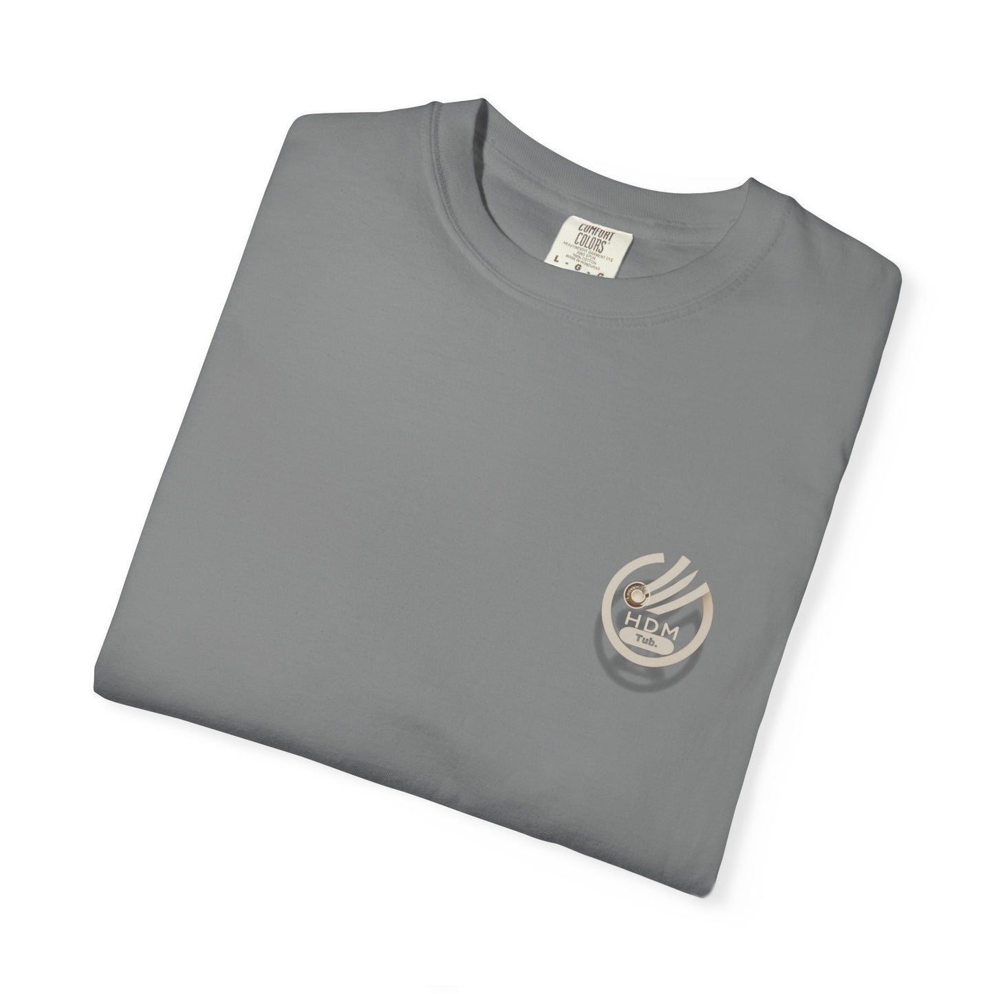 Minimalist 'OK' Hand Logo T-Shirt — Subtle Chest Pocket Graphic