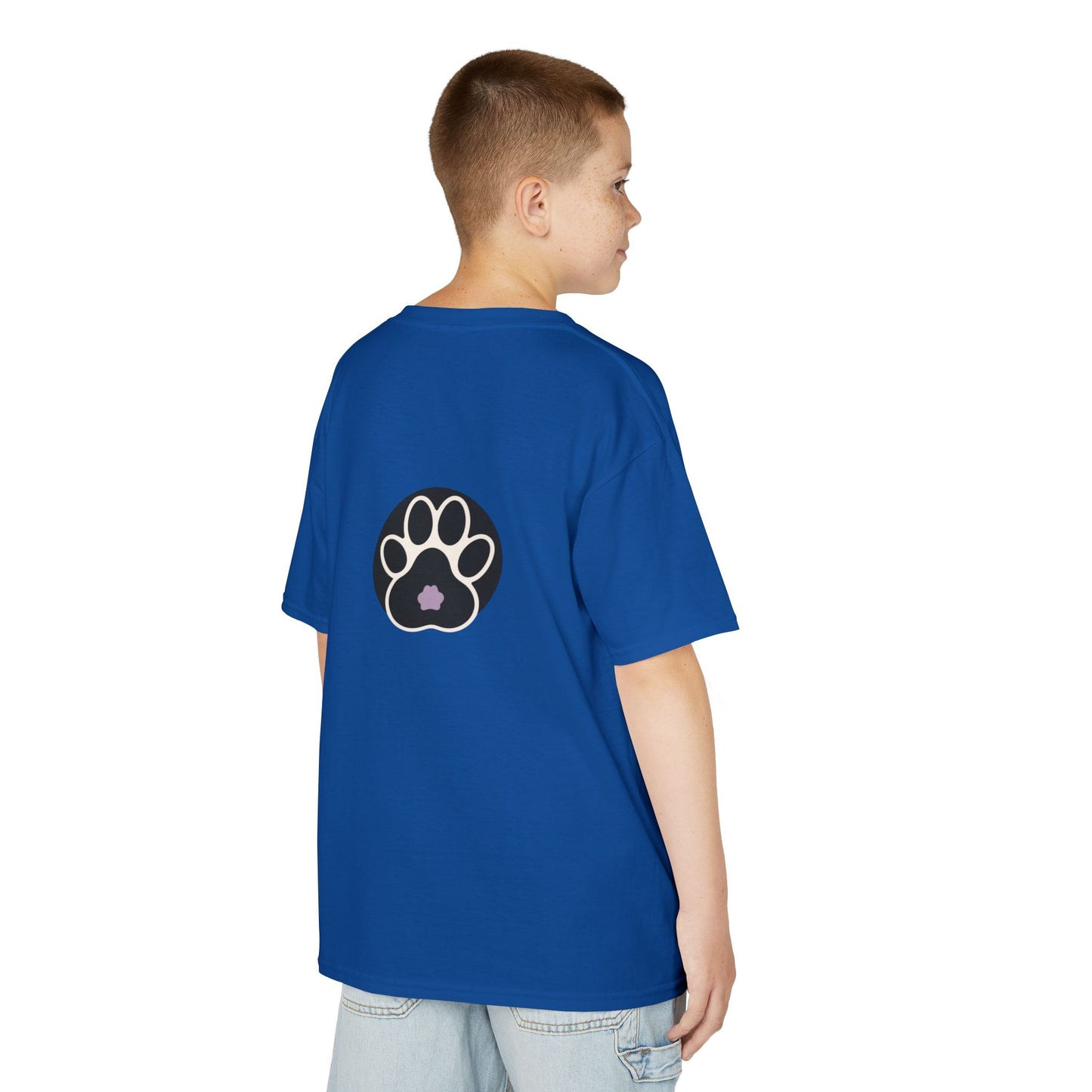Dog lovers, Kids Heavy Cotton™ Tee, daily wear.