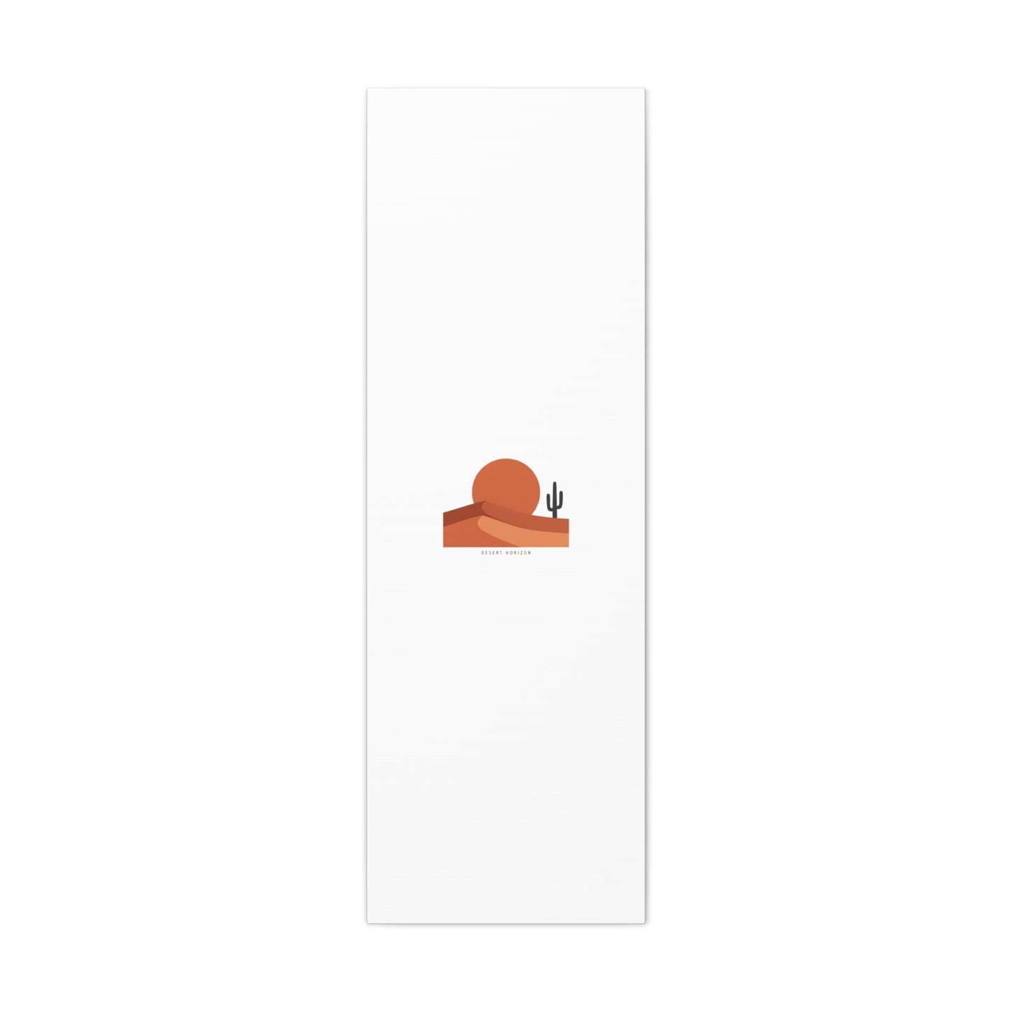 Desert Horizon Minimal Mesa Canvas | desert sunset, southwestern art print