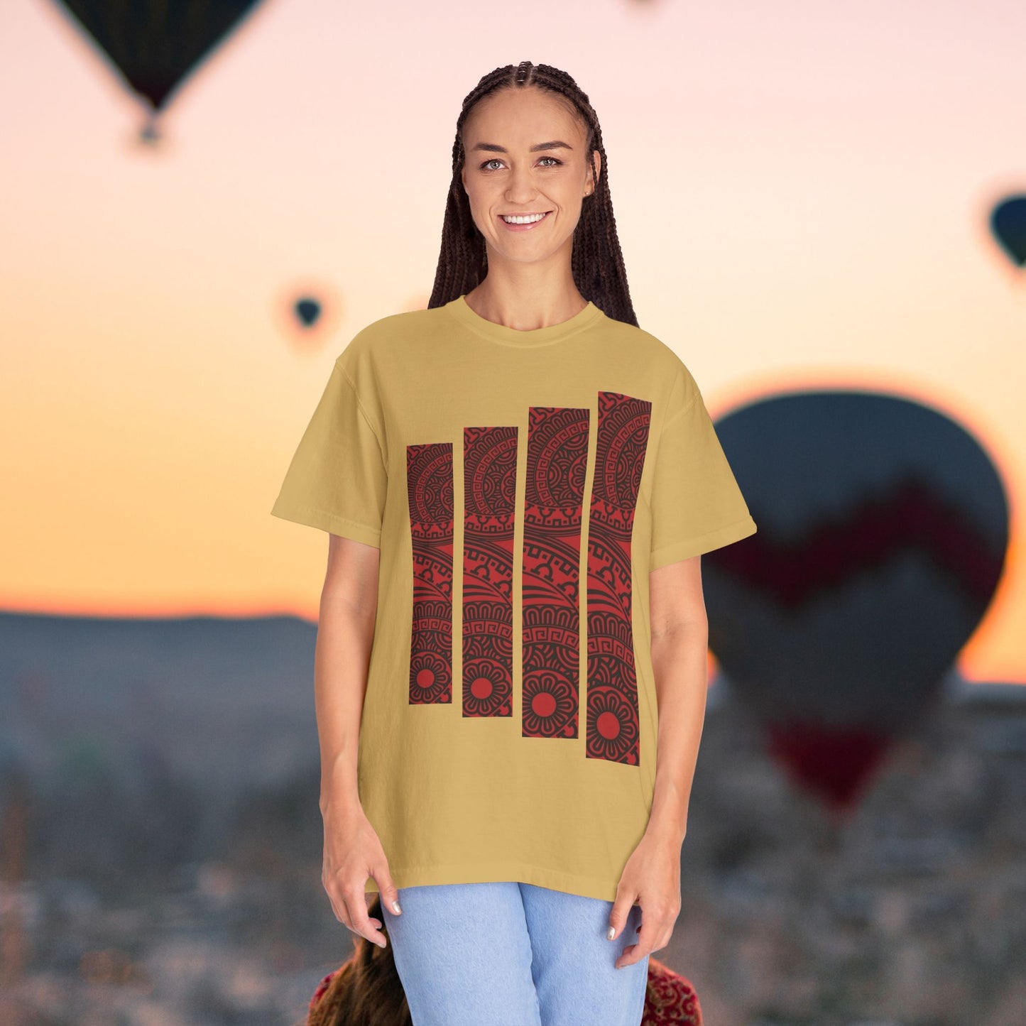 Mandala Geometric T-shirt, Unisex Tee, Boho Shirt, Hippie Clothing, Festival Wear, Sacred Geometry Top
