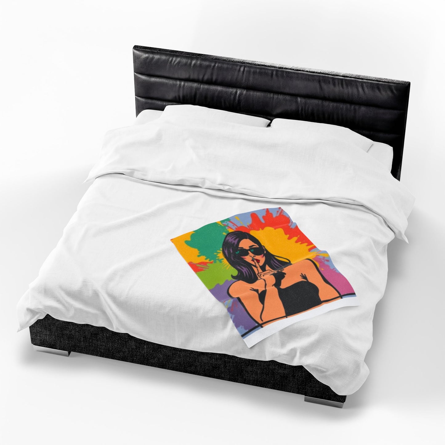 Autistic Pride Throw Blanket, Neurodiversity Acceptance, Sensory-Friendly Plush