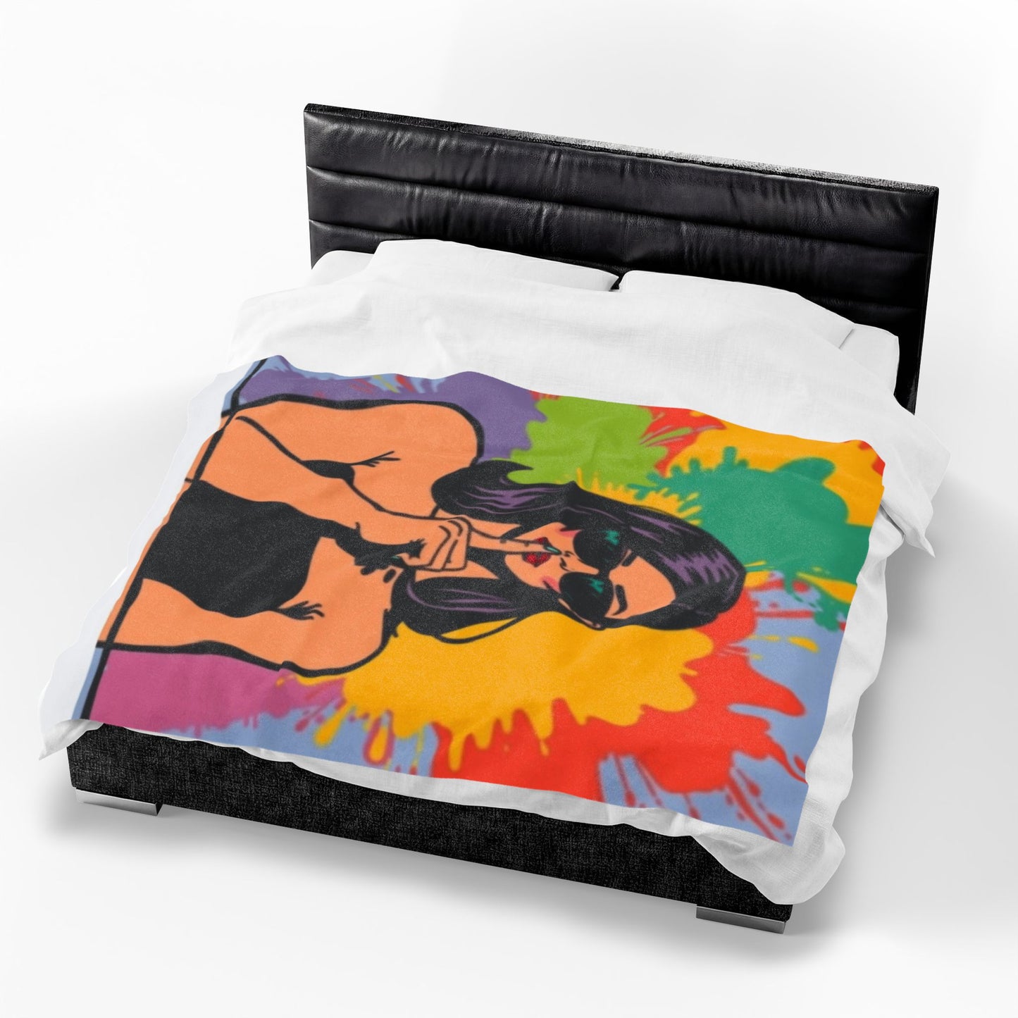 Autistic Pride Throw Blanket, Neurodiversity Acceptance, Sensory-Friendly Plush