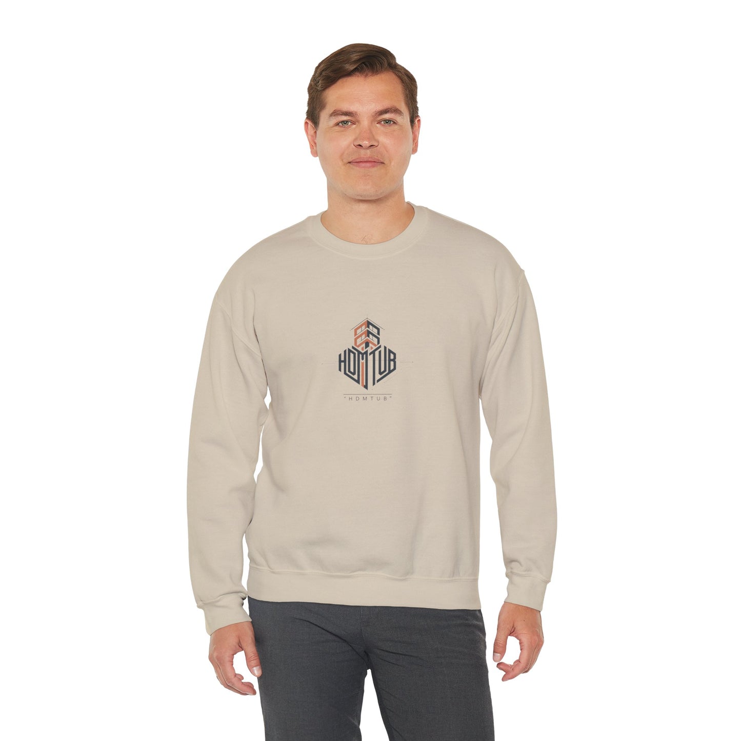 Autistic Pride Minimal Crest Sweatshirt | neurodiversity, autism acceptance