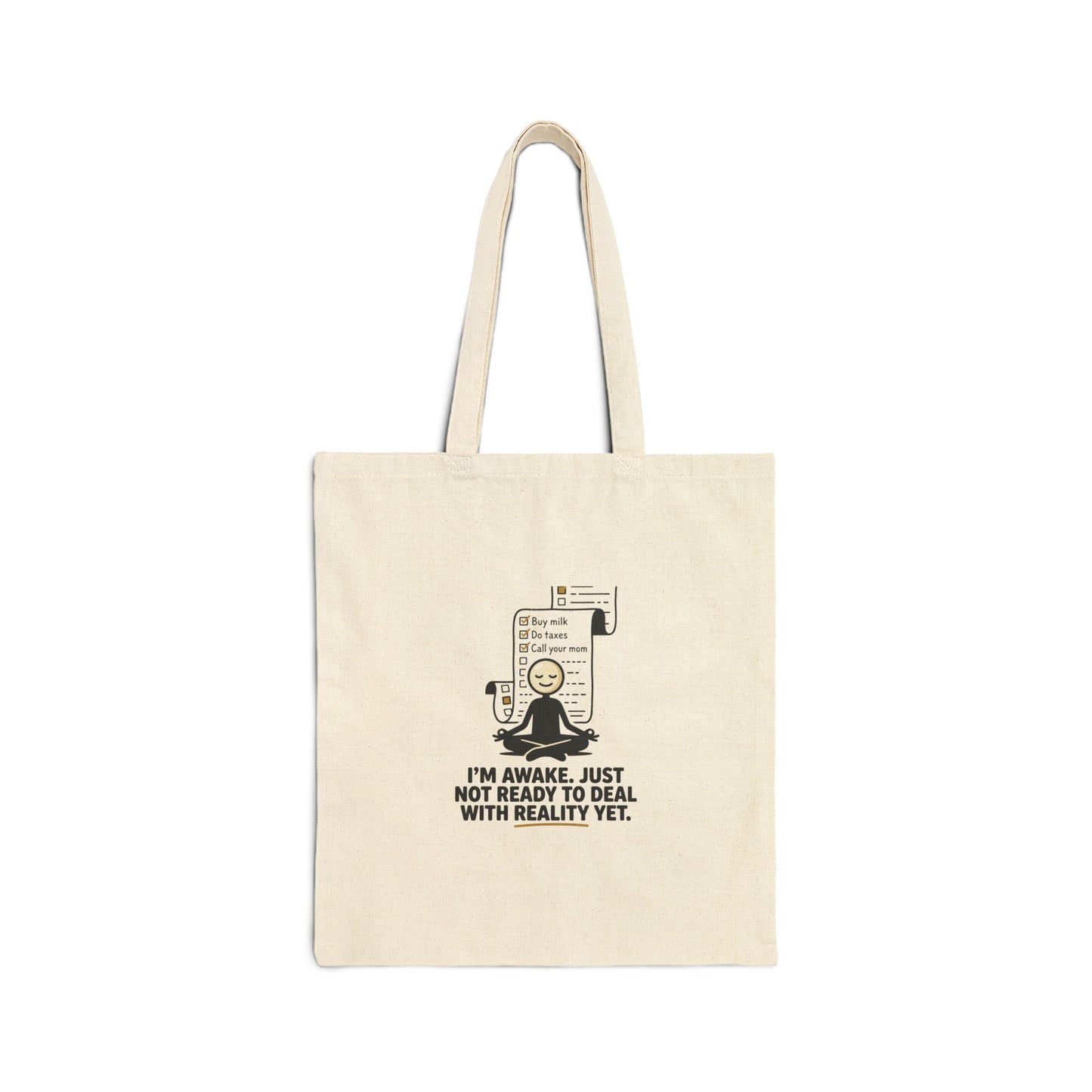 Cotton Canvas Tote Bag
