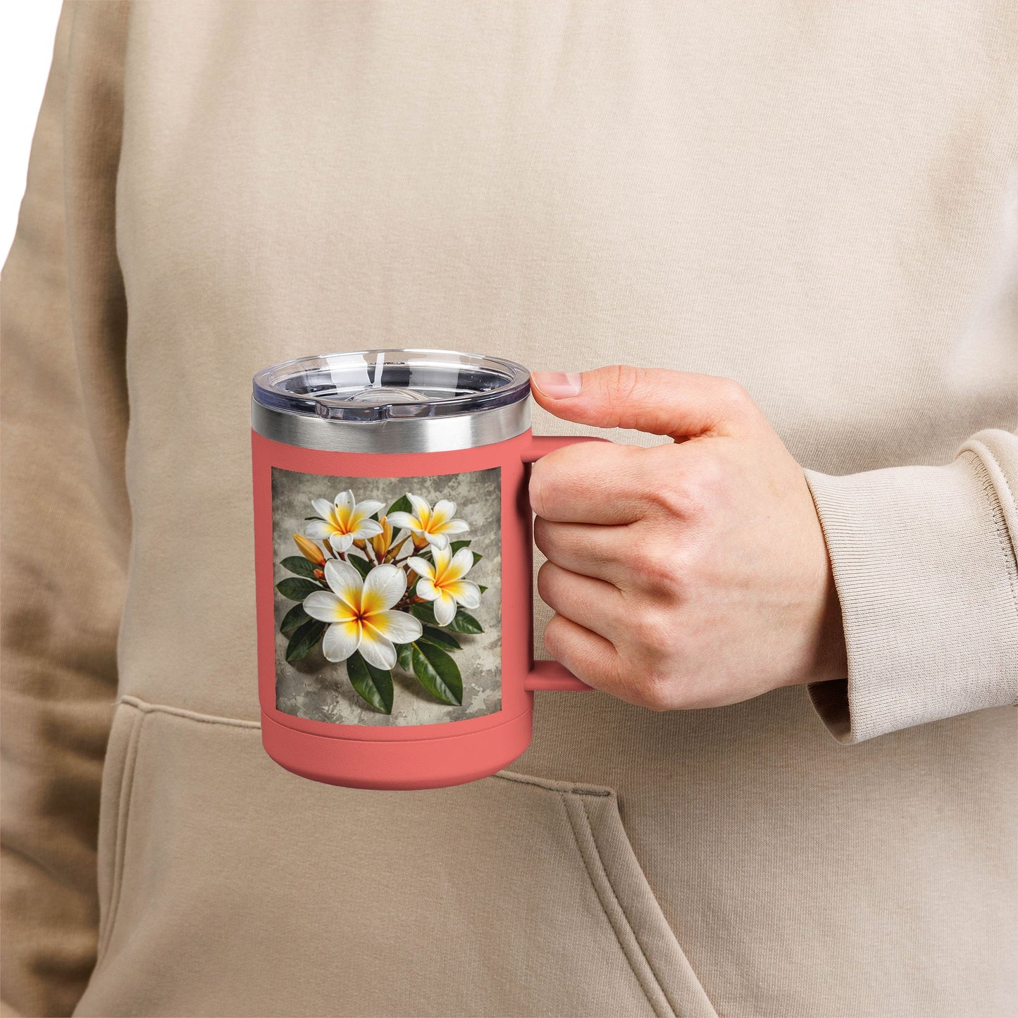 Coffee Mug Tumbler, 15oz