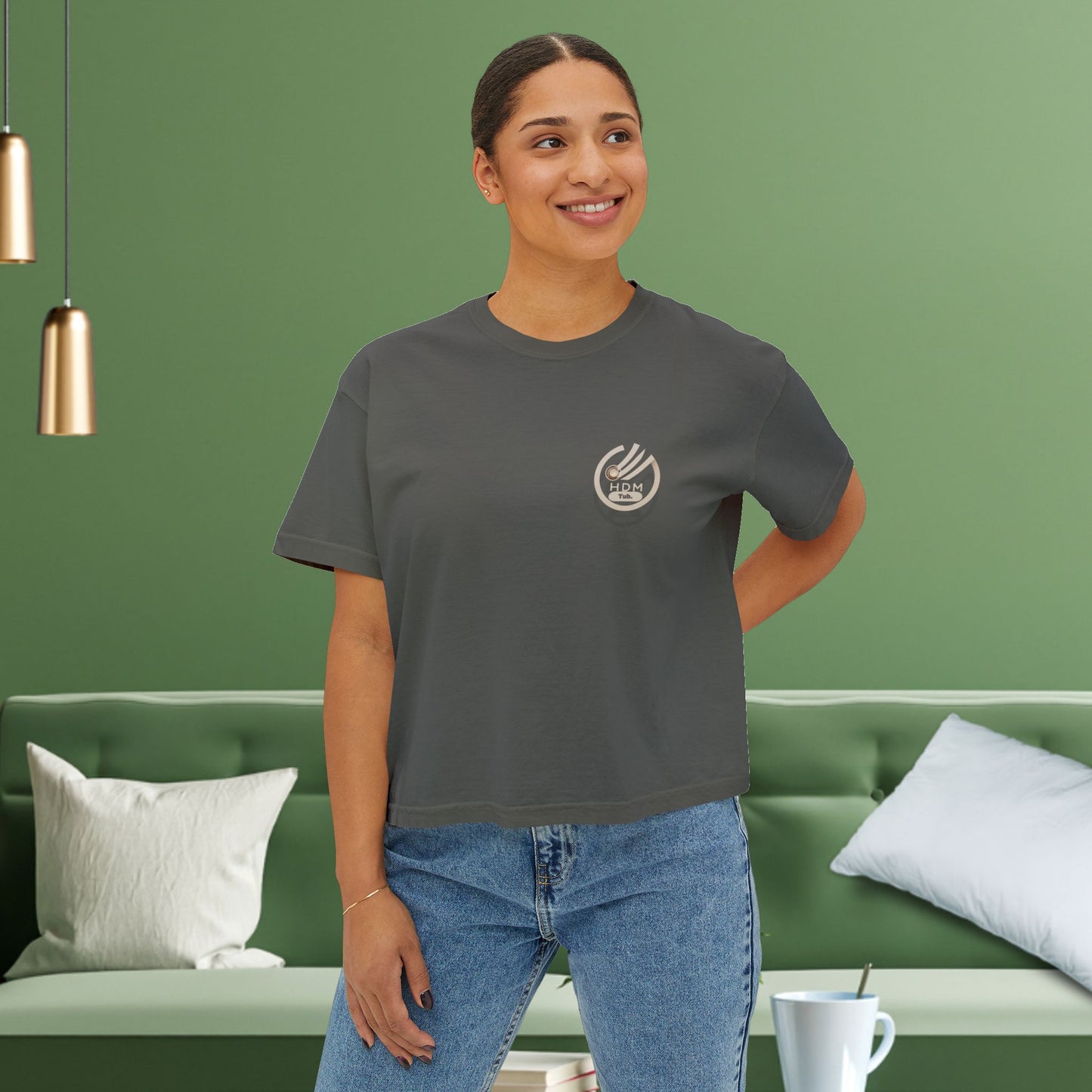 Stars lover boxy women comfortable daily tshirt