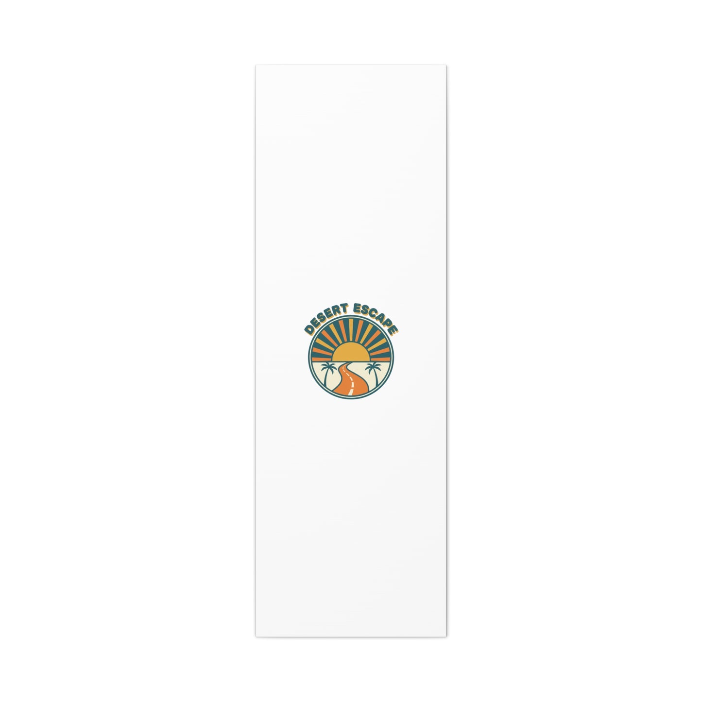 Desert Escape Sunset Canvas | 70s Sunset Retro Palm Poster