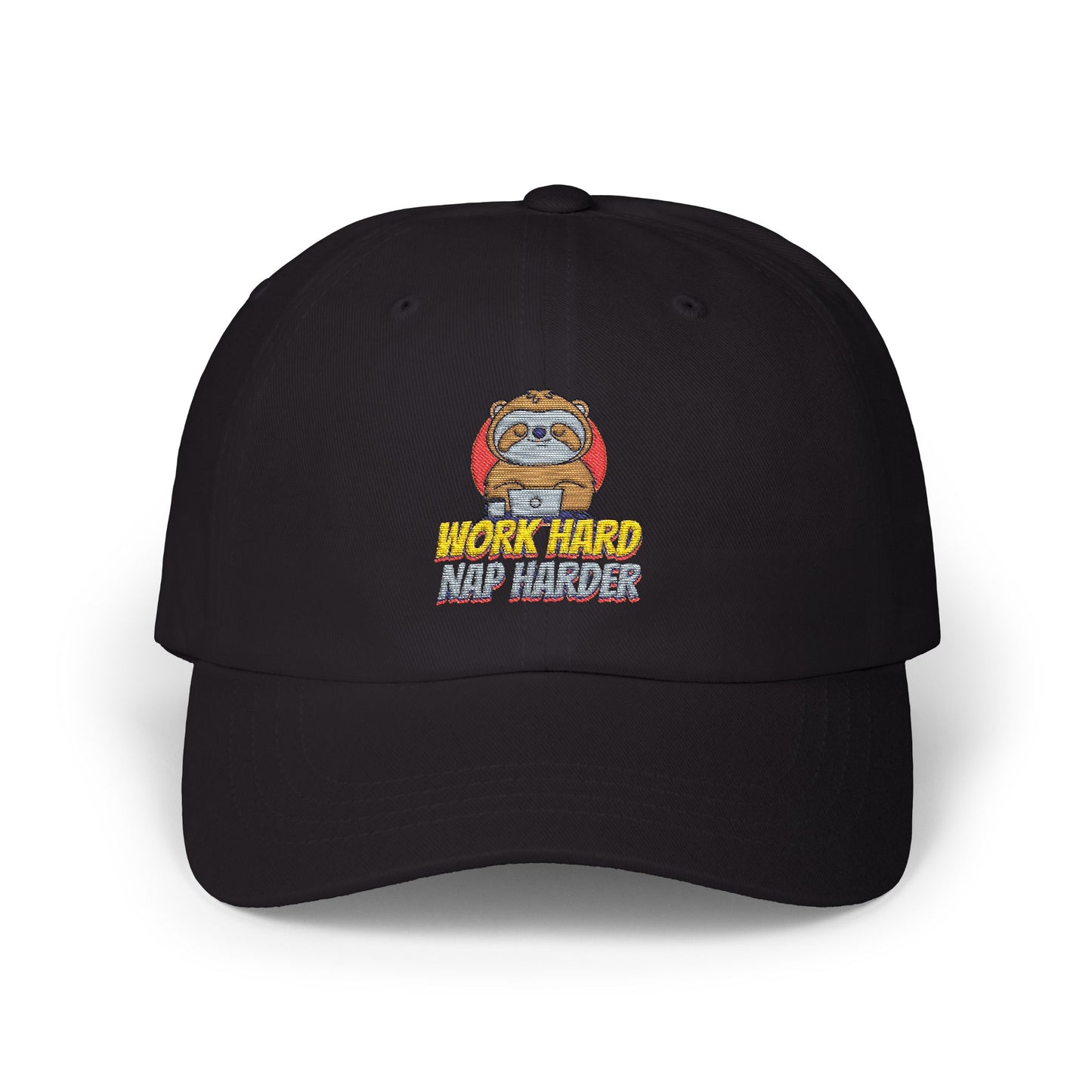 Dad Cap - Work Hard and Harder Design