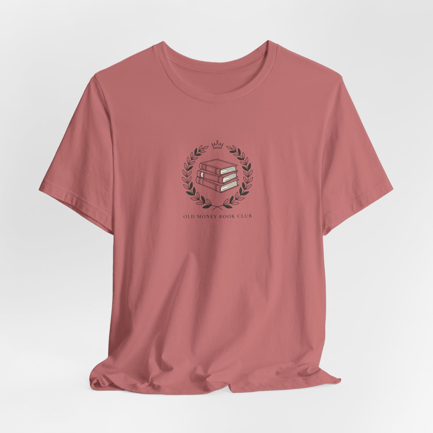 Old Money Book Club Tee | quiet luxury, minimalist serif