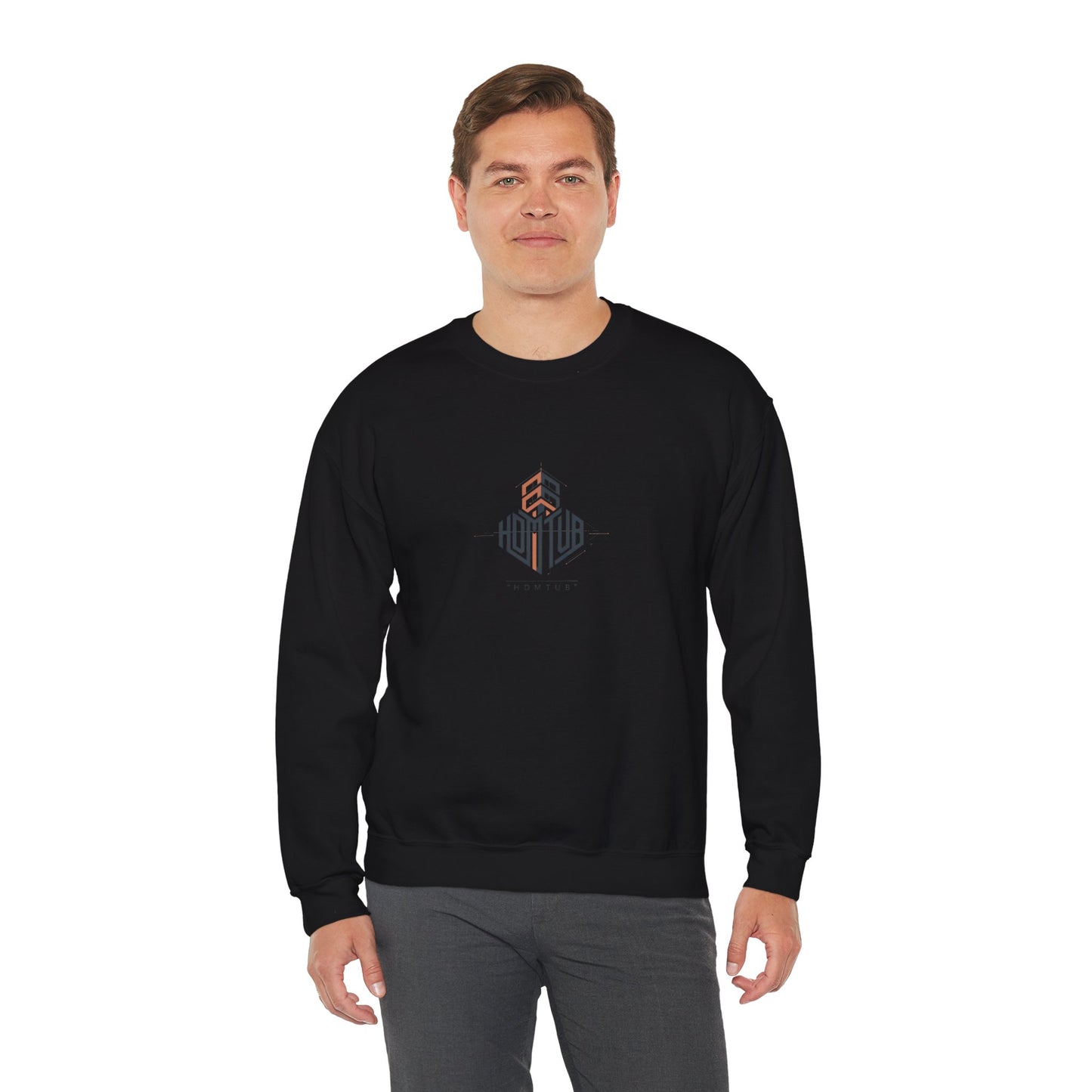 Autistic Pride Minimal Crest Sweatshirt | neurodiversity, autism acceptance