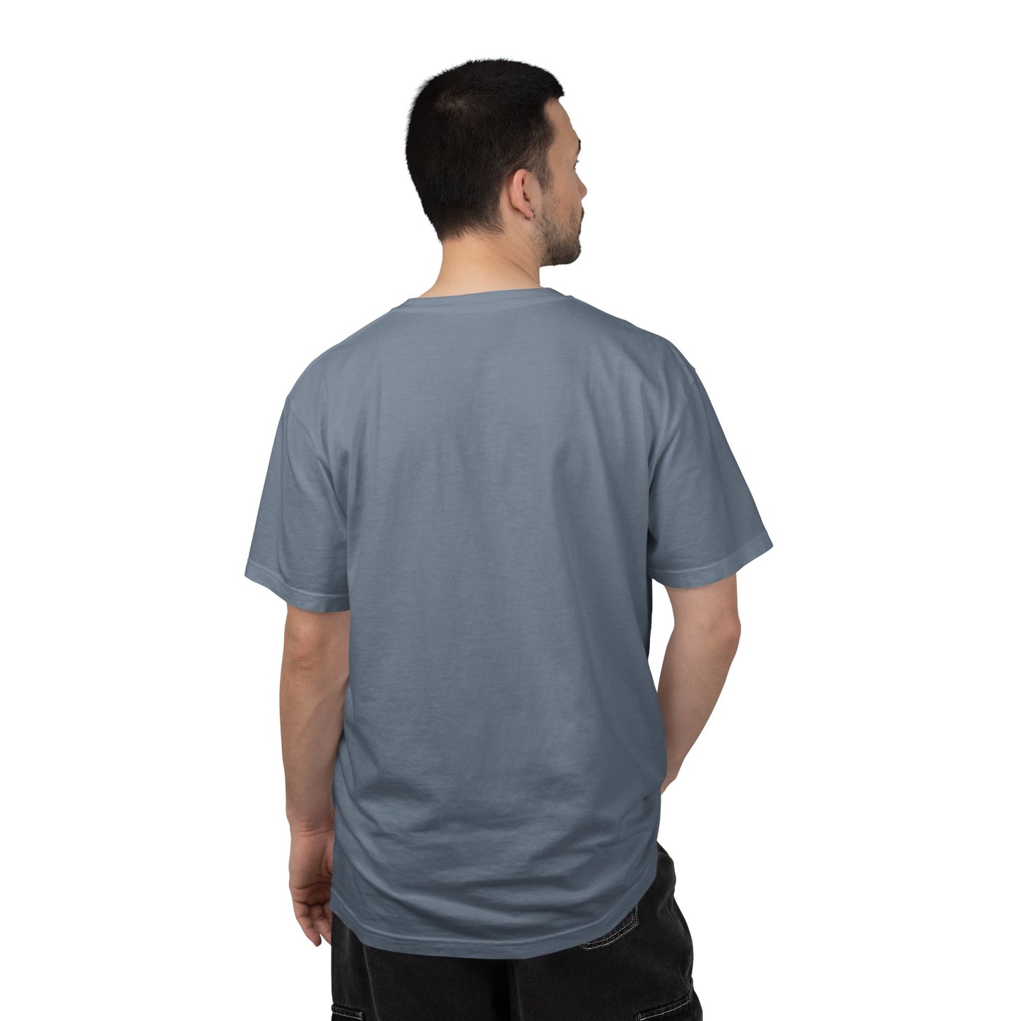 Minimalist 'OK' Hand Logo T-Shirt — Subtle Chest Pocket Graphic