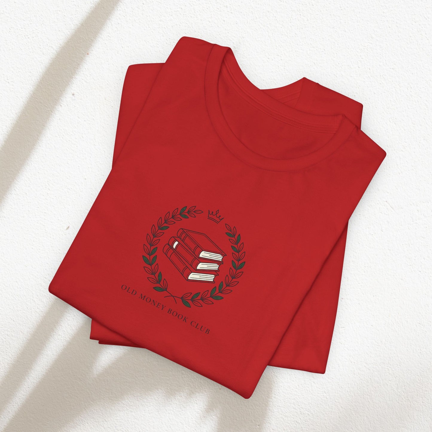 Old Money Book Club Tee | quiet luxury, minimalist serif