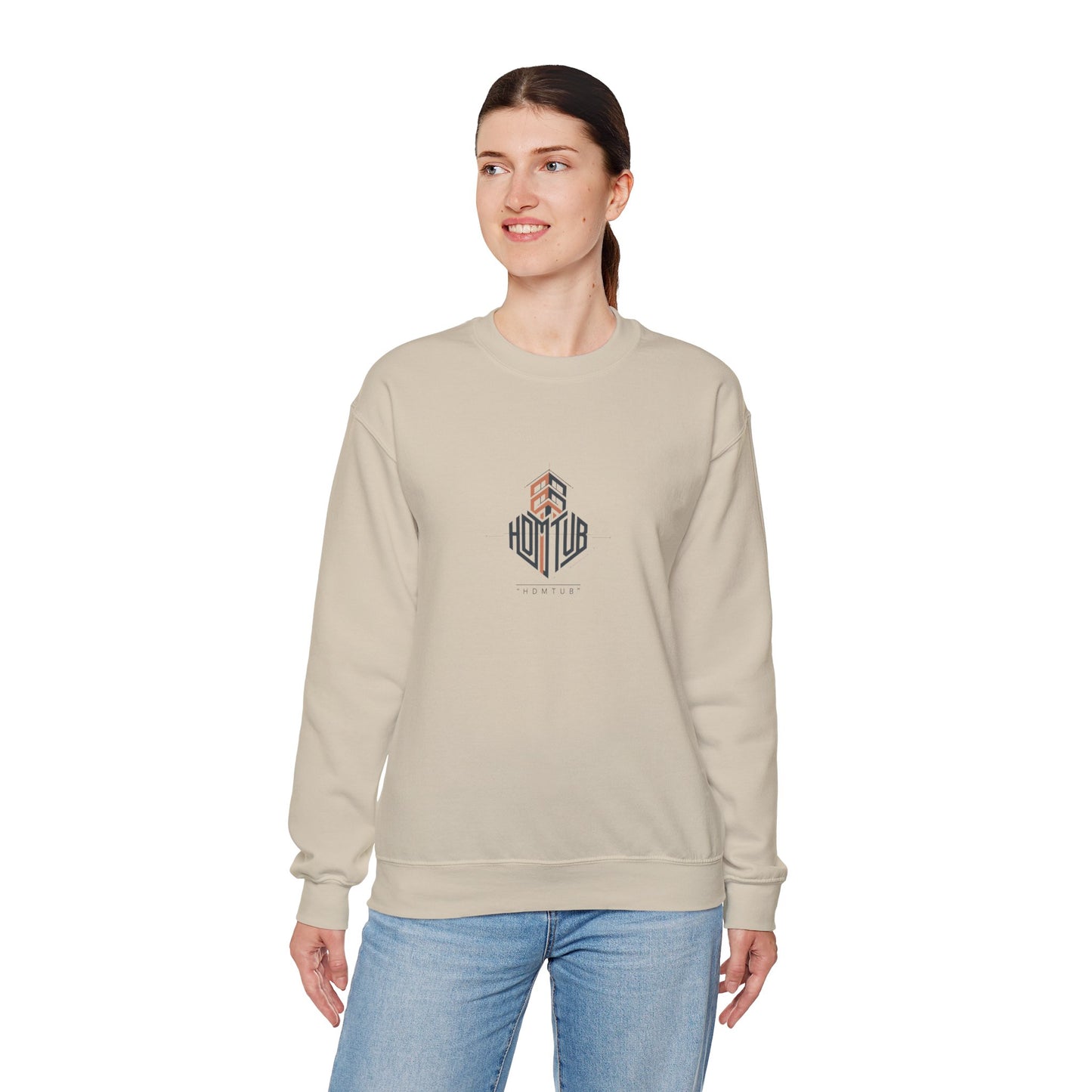 Autistic Pride Minimal Crest Sweatshirt | neurodiversity, autism acceptance