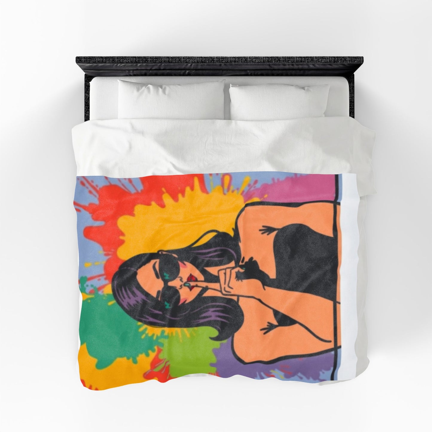 Autistic Pride Throw Blanket, Neurodiversity Acceptance, Sensory-Friendly Plush